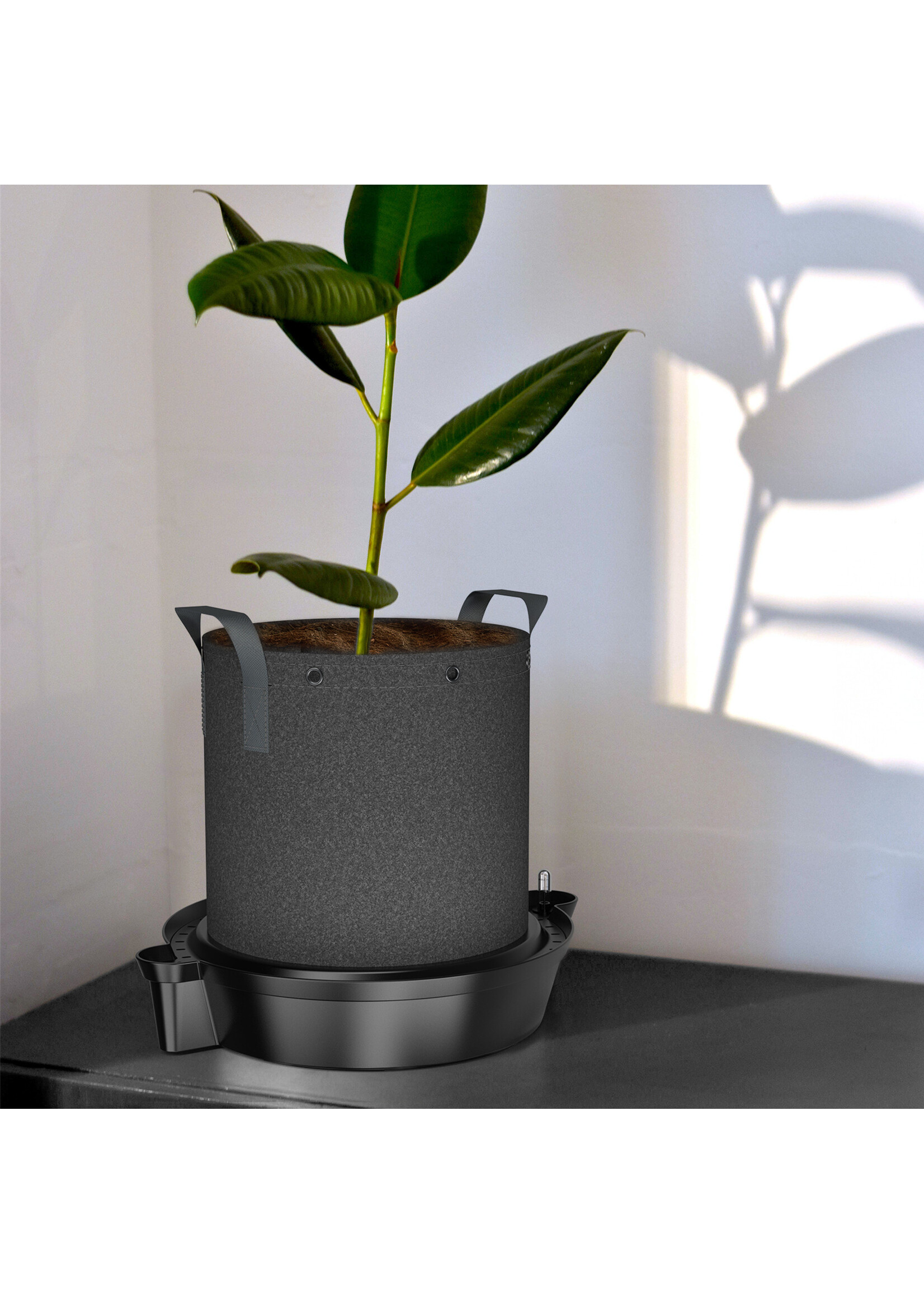 Self Watering Fabric Pot Base 4 Pack