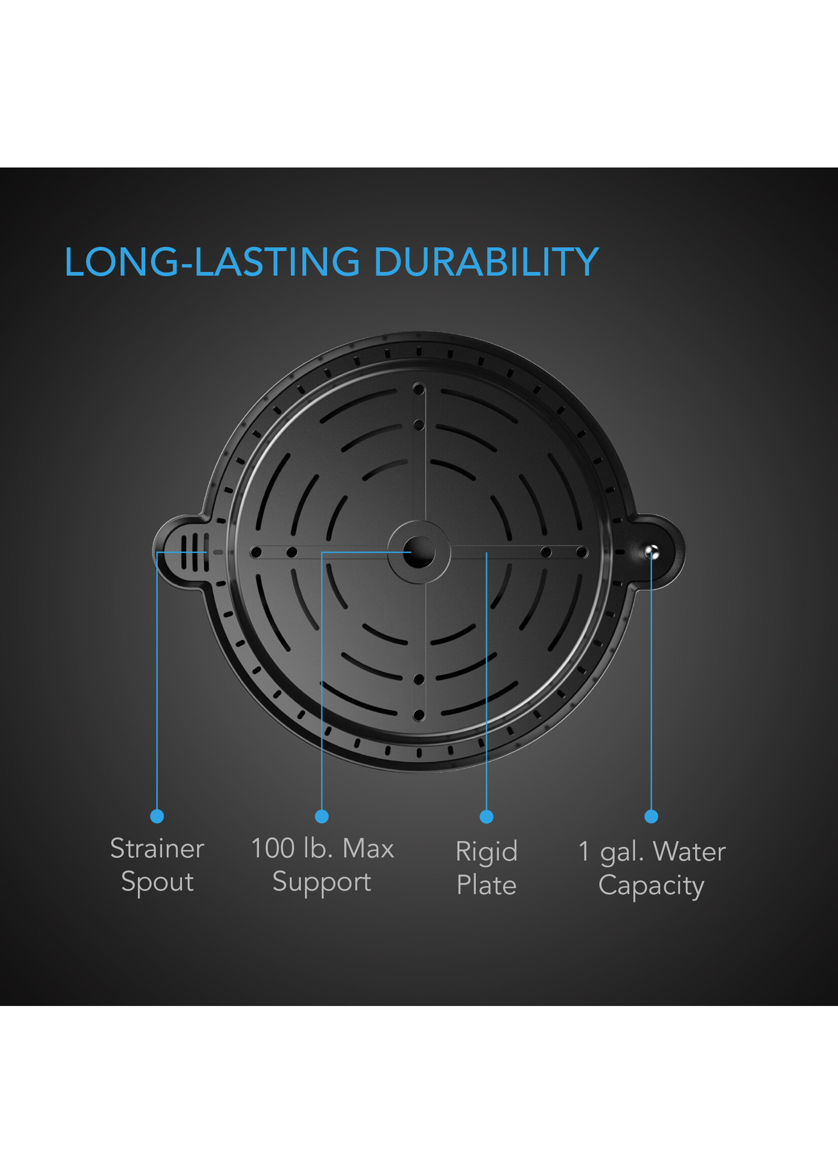 Self Watering Fabric Pot Base 4 Pack