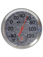 EZ READ 8" EZ Read Metal Dial Thermometer/Hygrometer