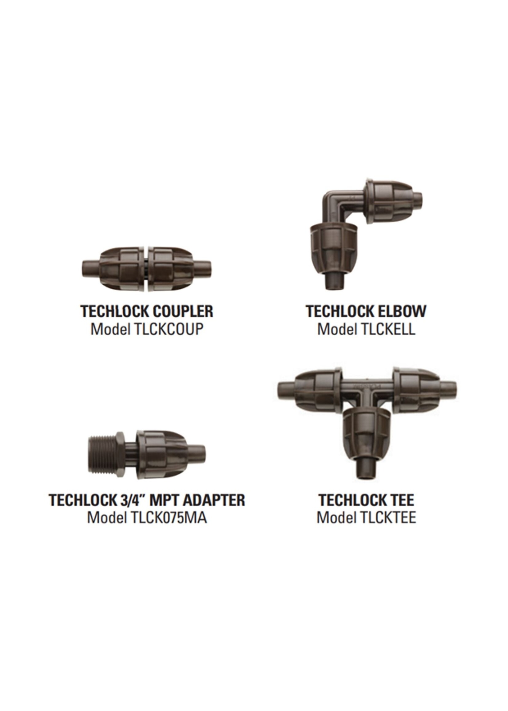 Netafim Netafim 17mm Techlock Fittings