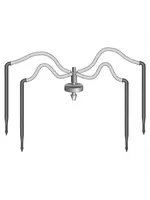 Netafim Netafim 4-way Flat Dripper Assembly (4) 36in Tubing - 25 Pack