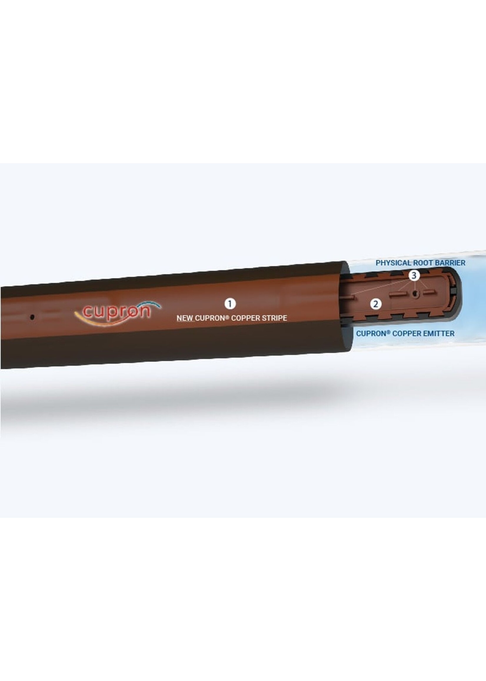 Netafim Netafim Techline Copper 1/2 Inch Brown Dripline