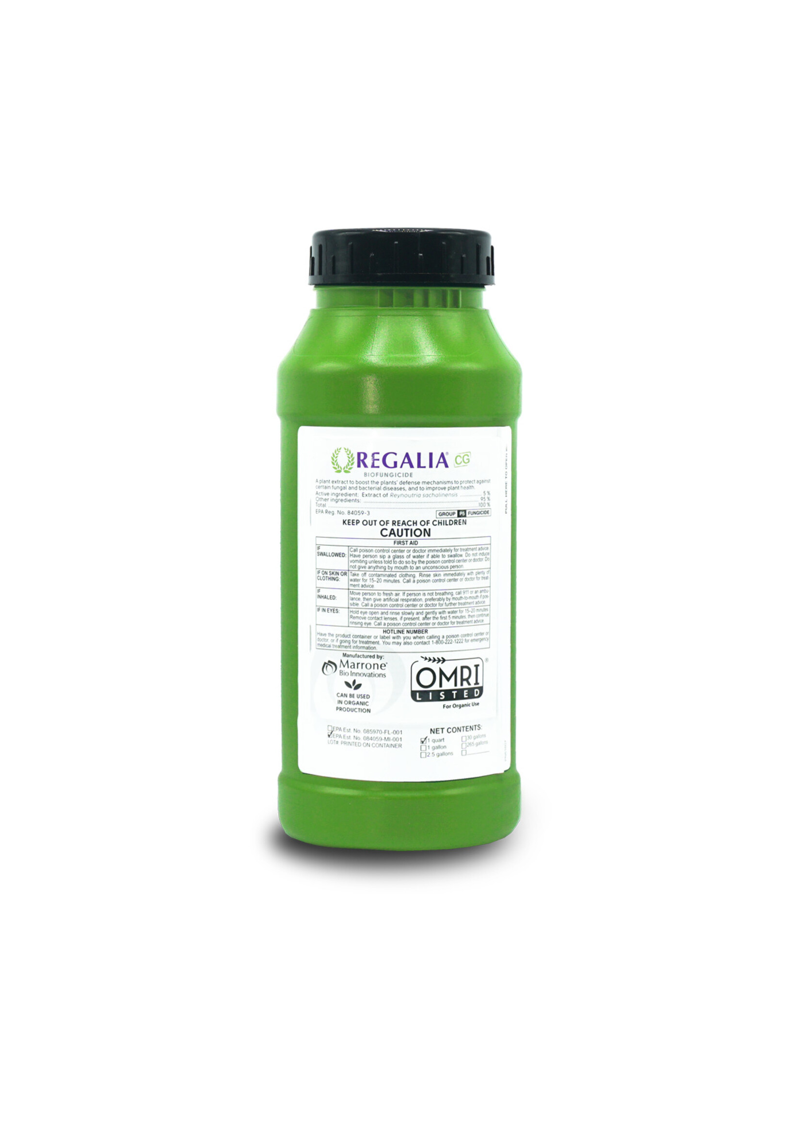 Marrone Bio Innovations Regalia CG Biofungicide