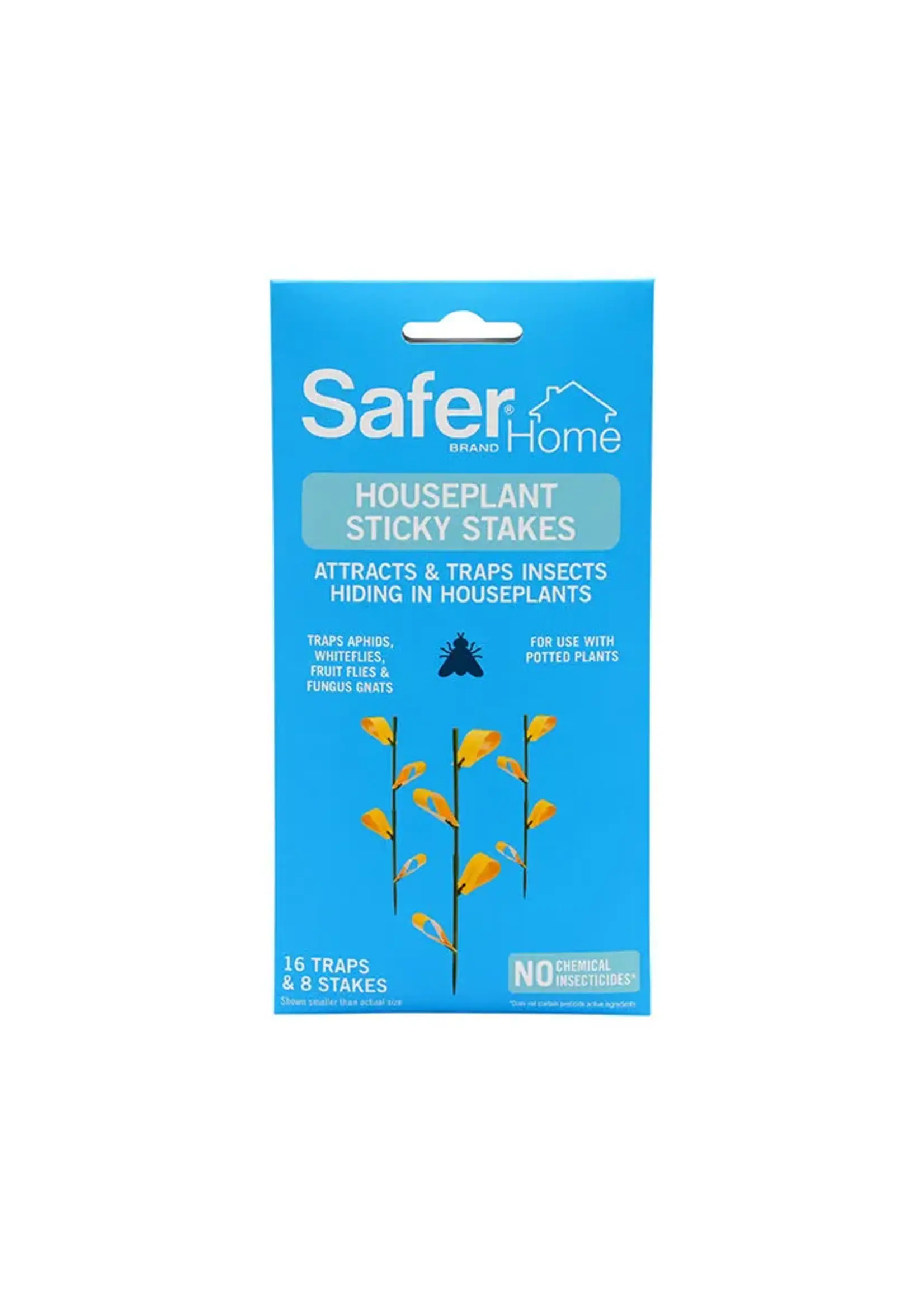 Safer Safer Sticky Houseplant Stakes (Pack of 8 Stakes)