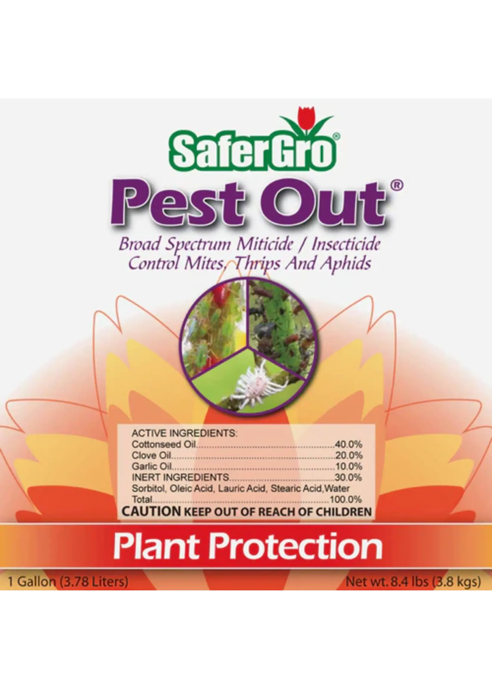 SaferGro Safergro Pest Out Pint Natural Insecticide Miticide
