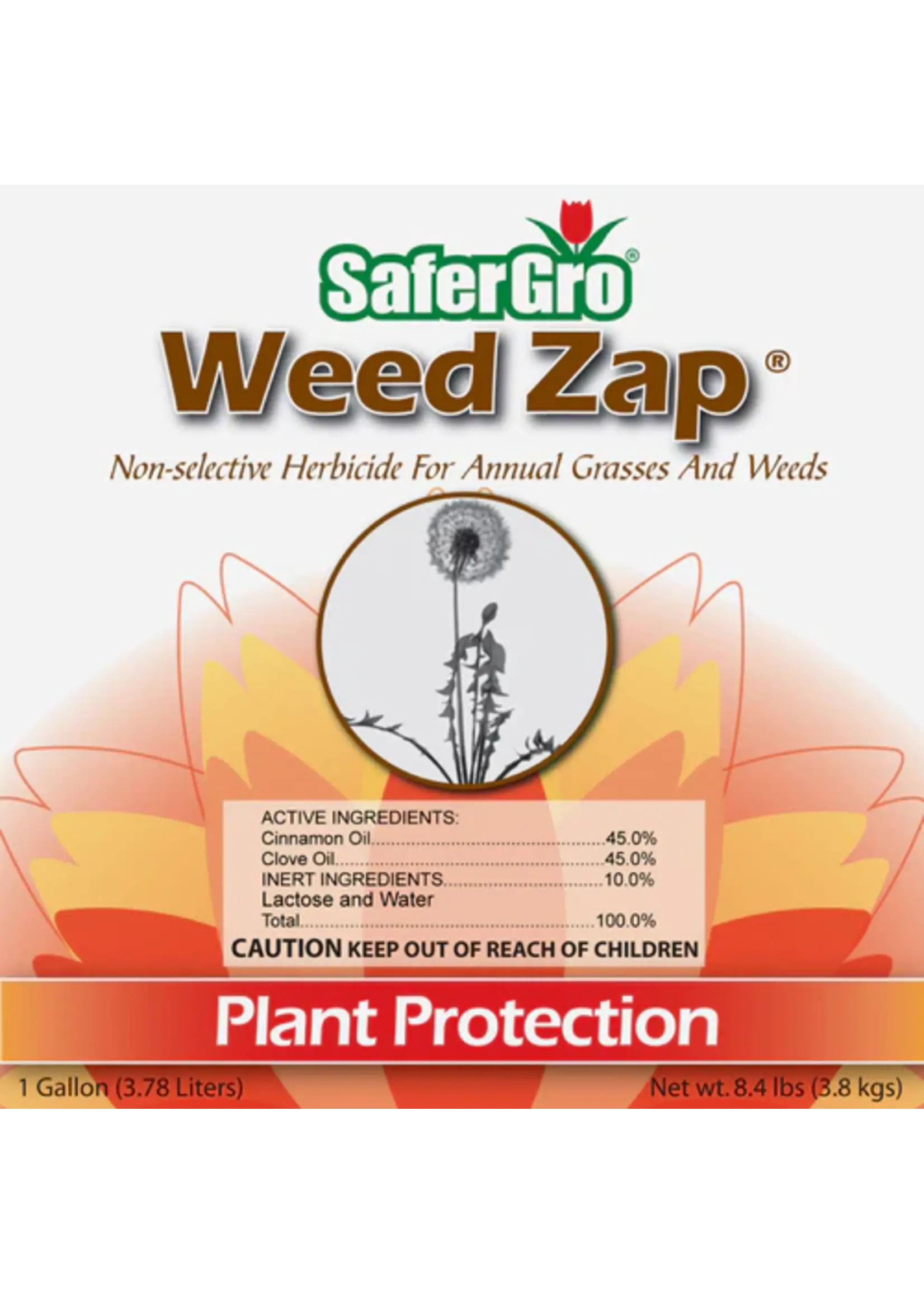 SaferGro Safergro Weed Zap Quart All Natural Herbicide