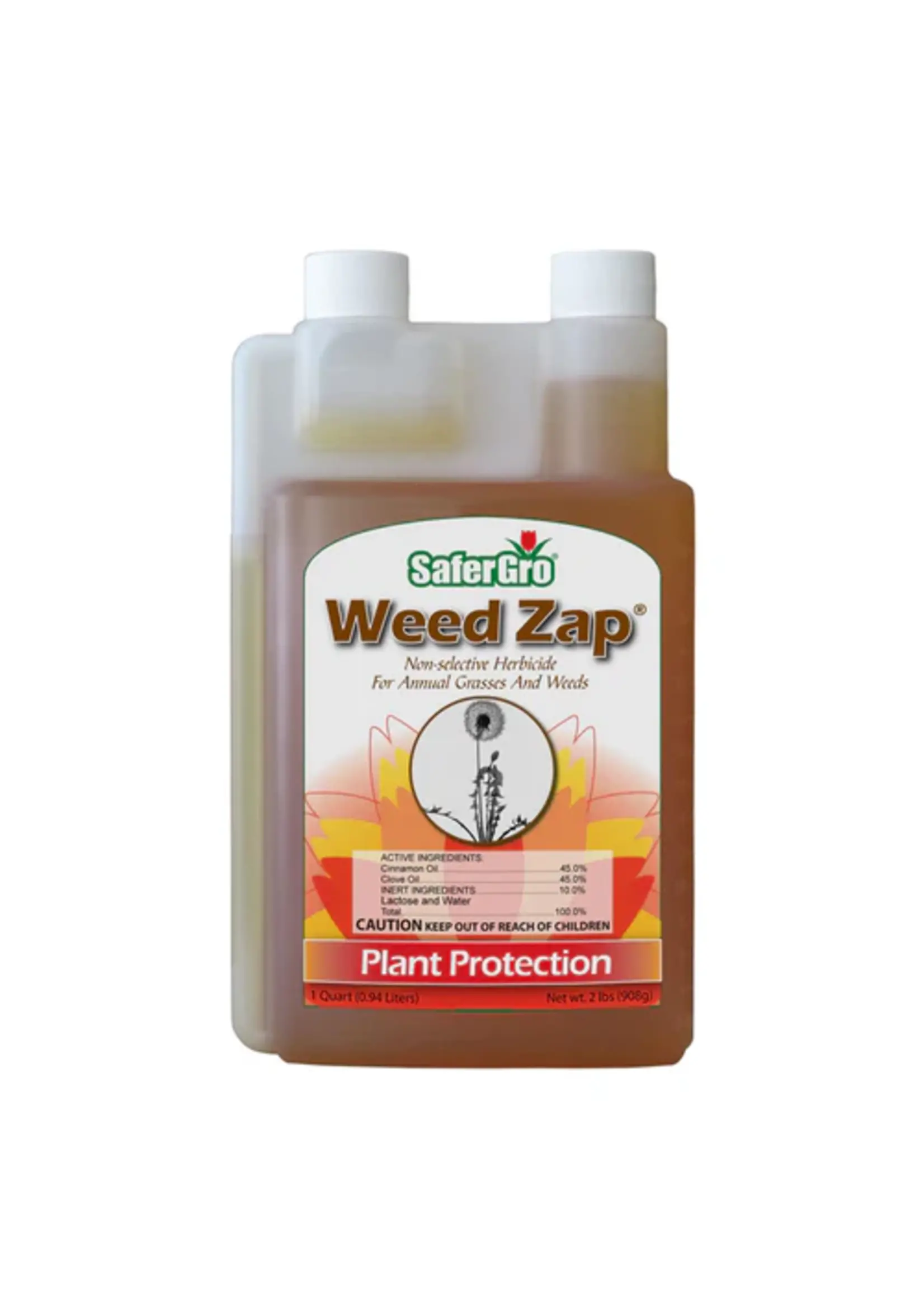 SaferGro Safergro Weed Zap Quart All Natural Herbicide