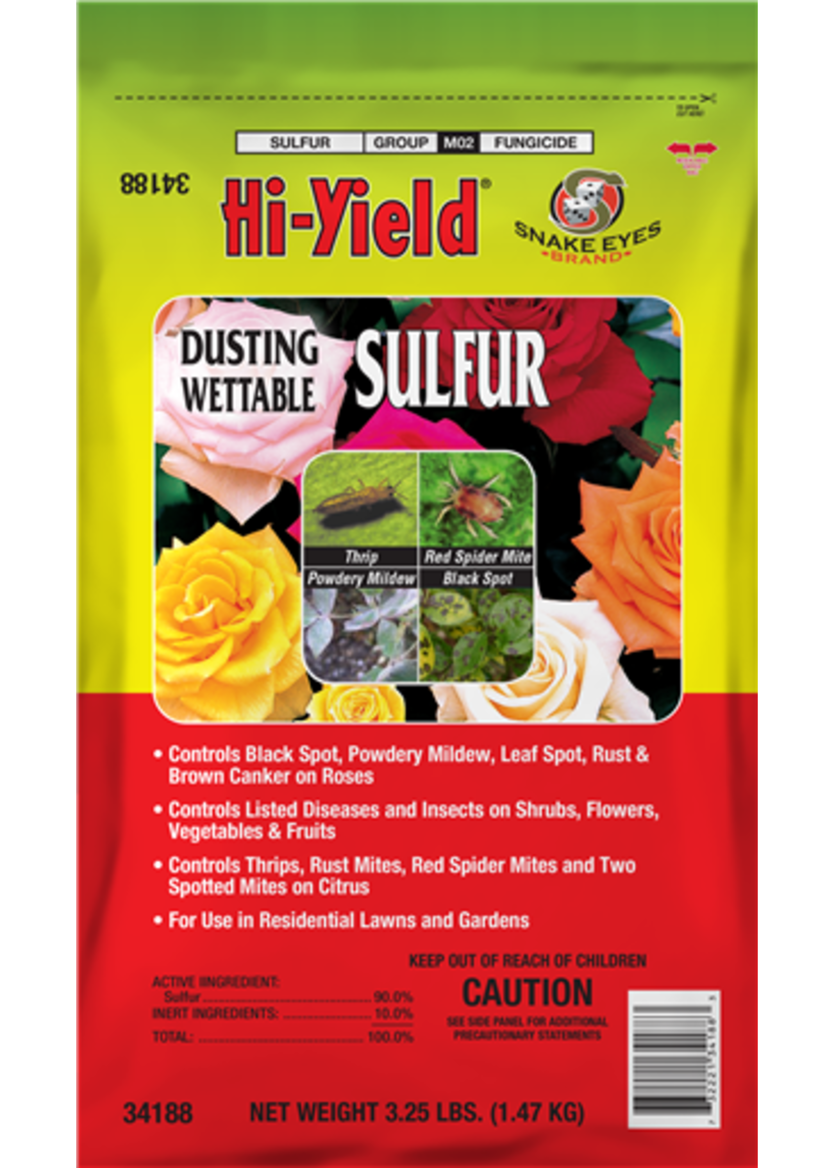 Hi-Yield Hi-Yield Wettable Sulfur 4LBs
