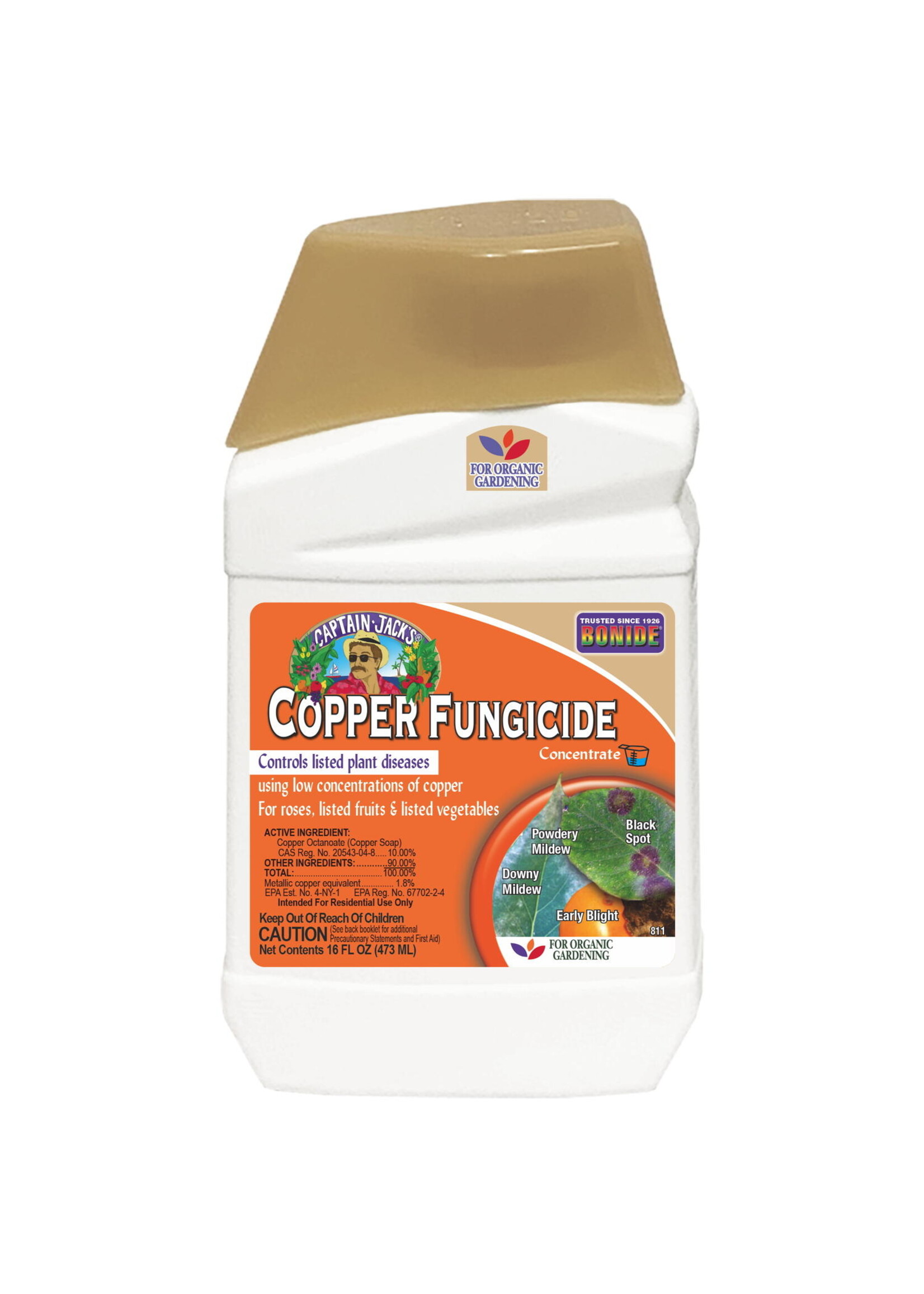 Bonide Bonide Captain Jack's Copper Fungicide Concentrate Pint