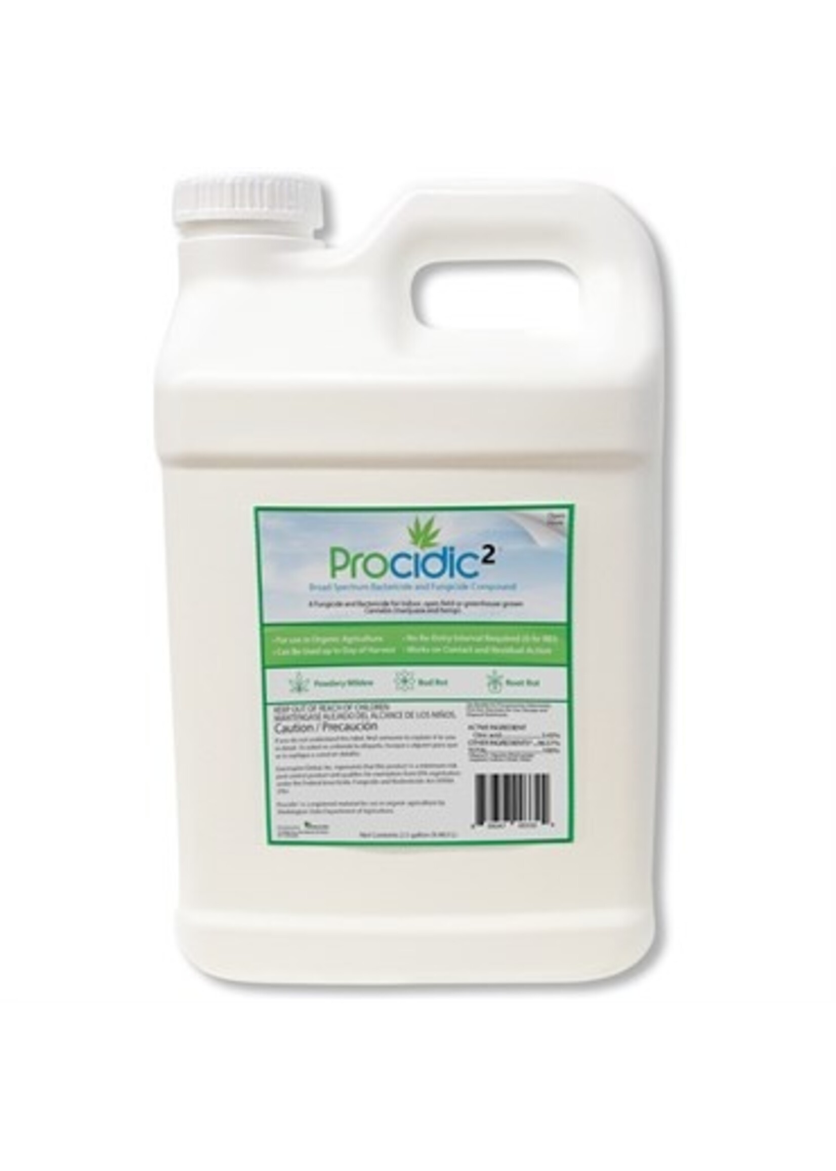 Procidic2 Procidic2 Bactericide Fungicide 2.5 gallon