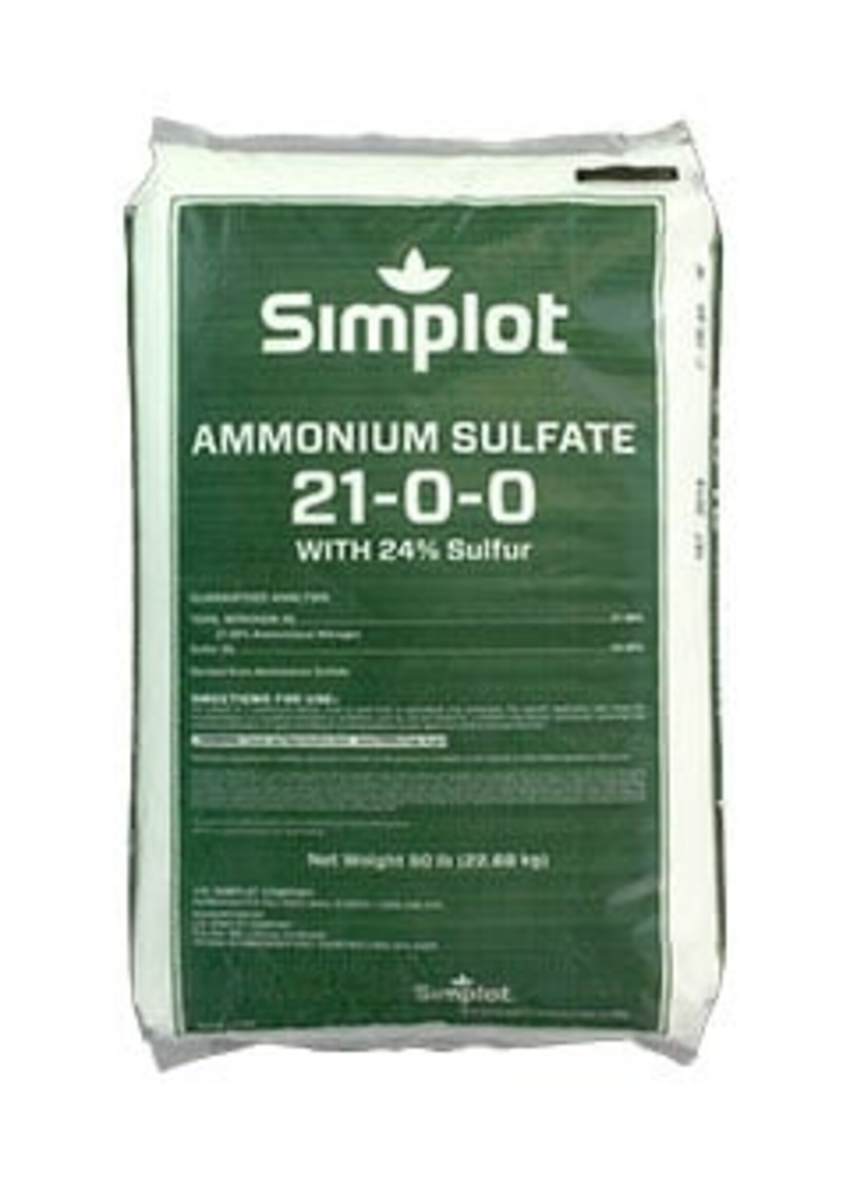 Simplot Simplot Ammonium Sulfate 50LB 21-0-0