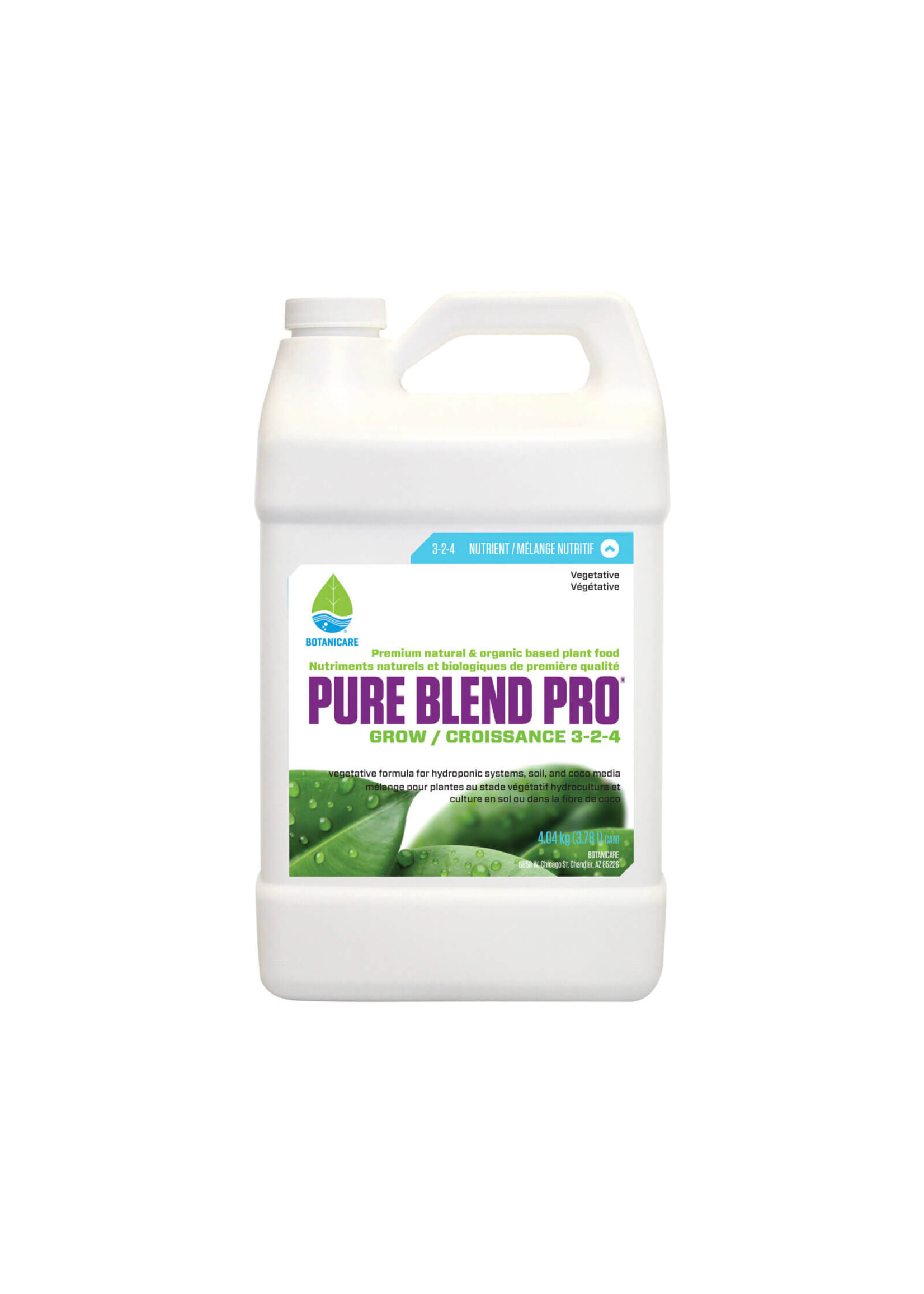 Botanicare Pure Blend Pro Grow 3-2-4