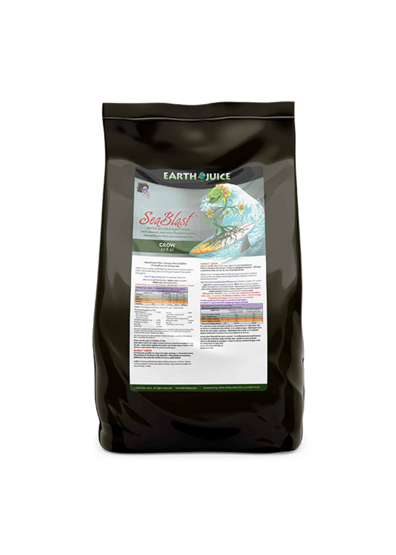 Earth Juice Earth Juice SeaBlast 17-8-17 Grow, 20 lb