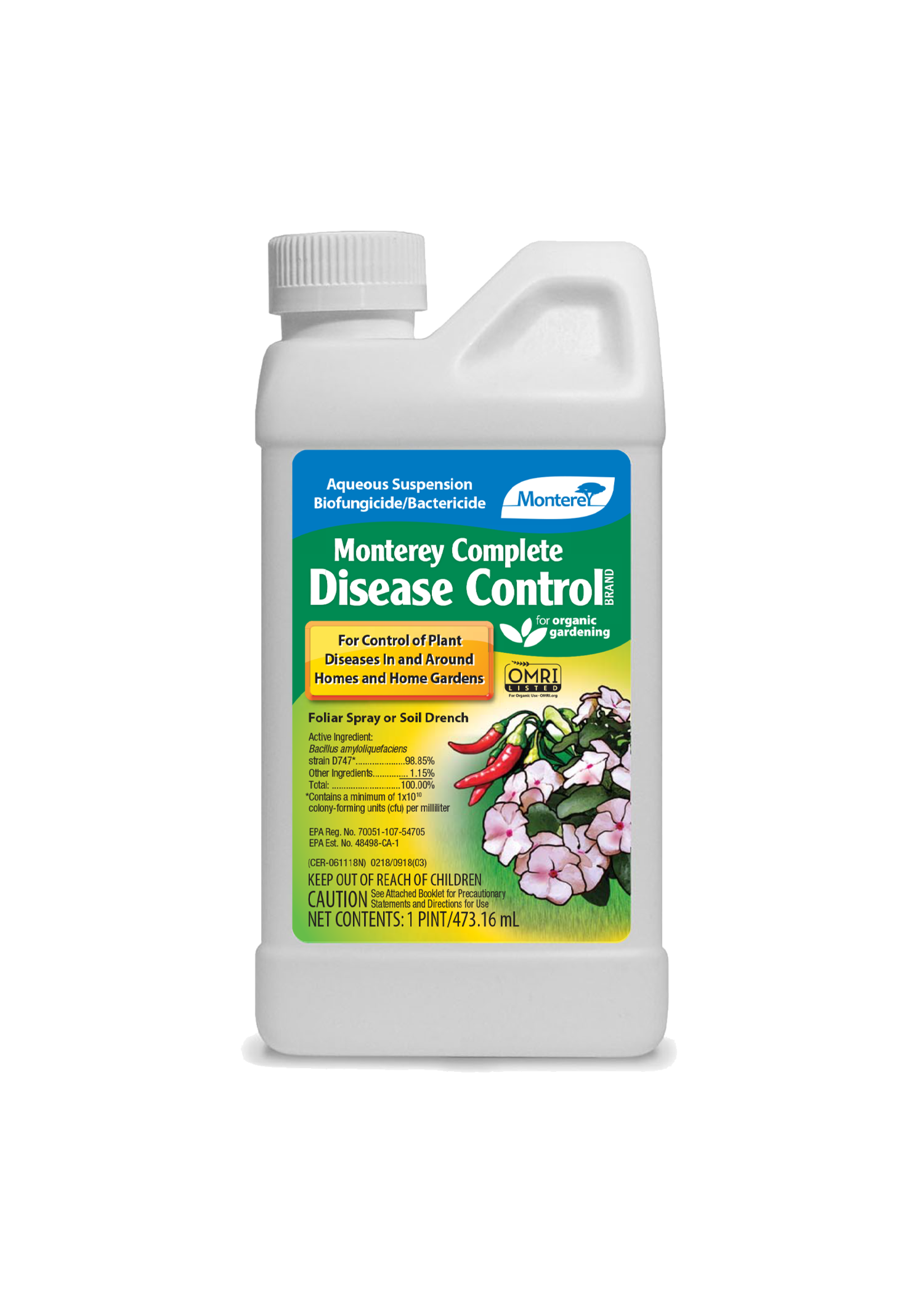Monterey Lawn & Garden Products Monterey Complete Disease Control Biofungicide Pint