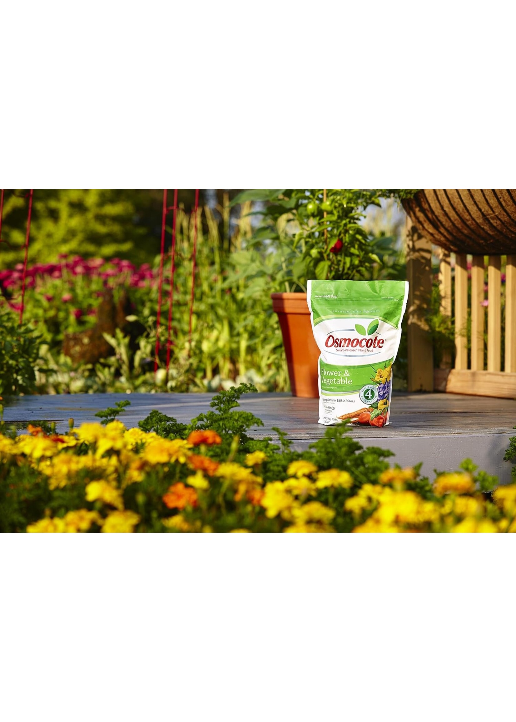 Osmocote Osmocote Flower & Vegetable Smart Release 14-14-14 8 lbs