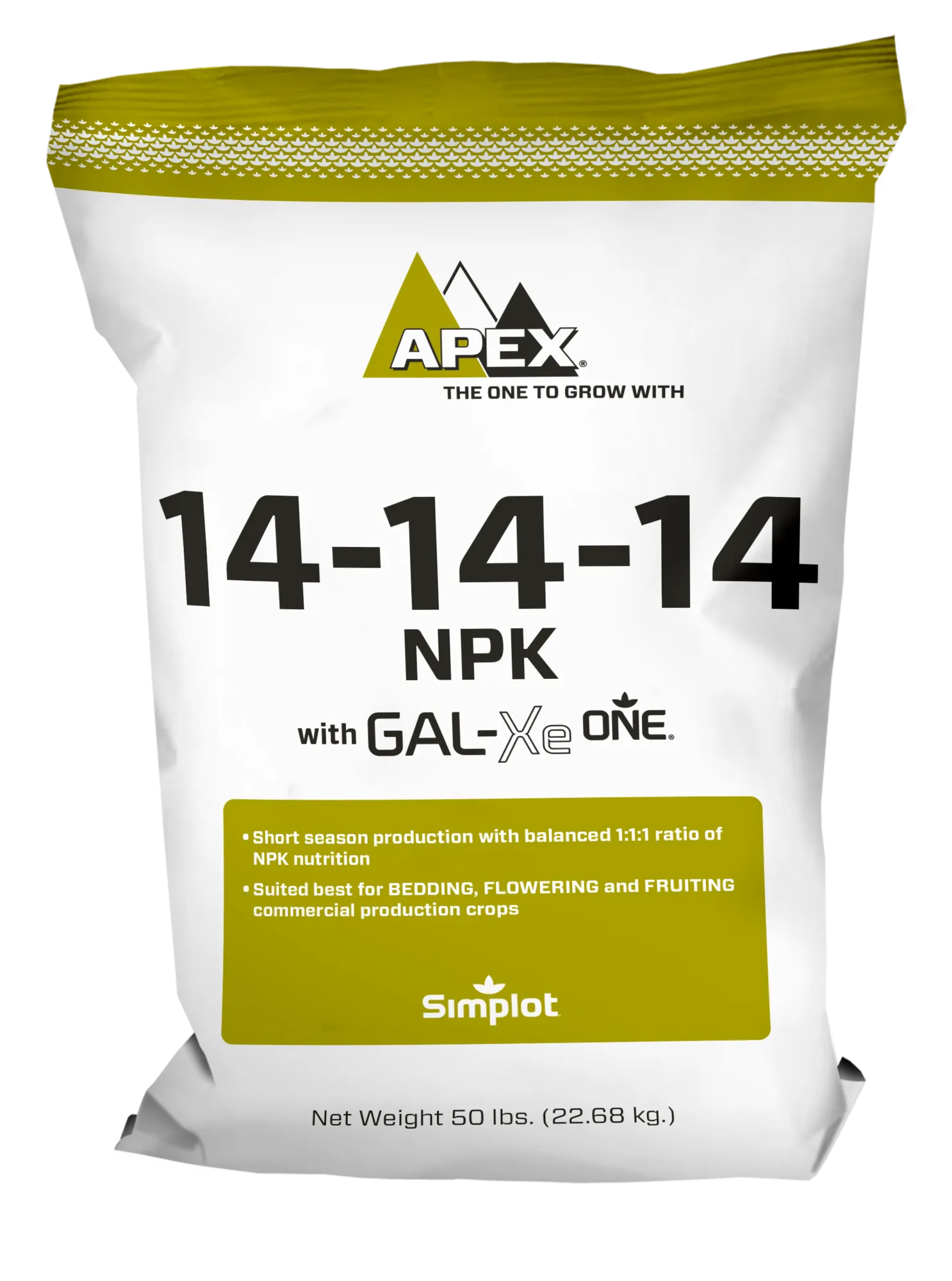 その他 NPK 14th Apex Slow Release 14-14-14 Fertilizer 50LB - RASA Garden Supply