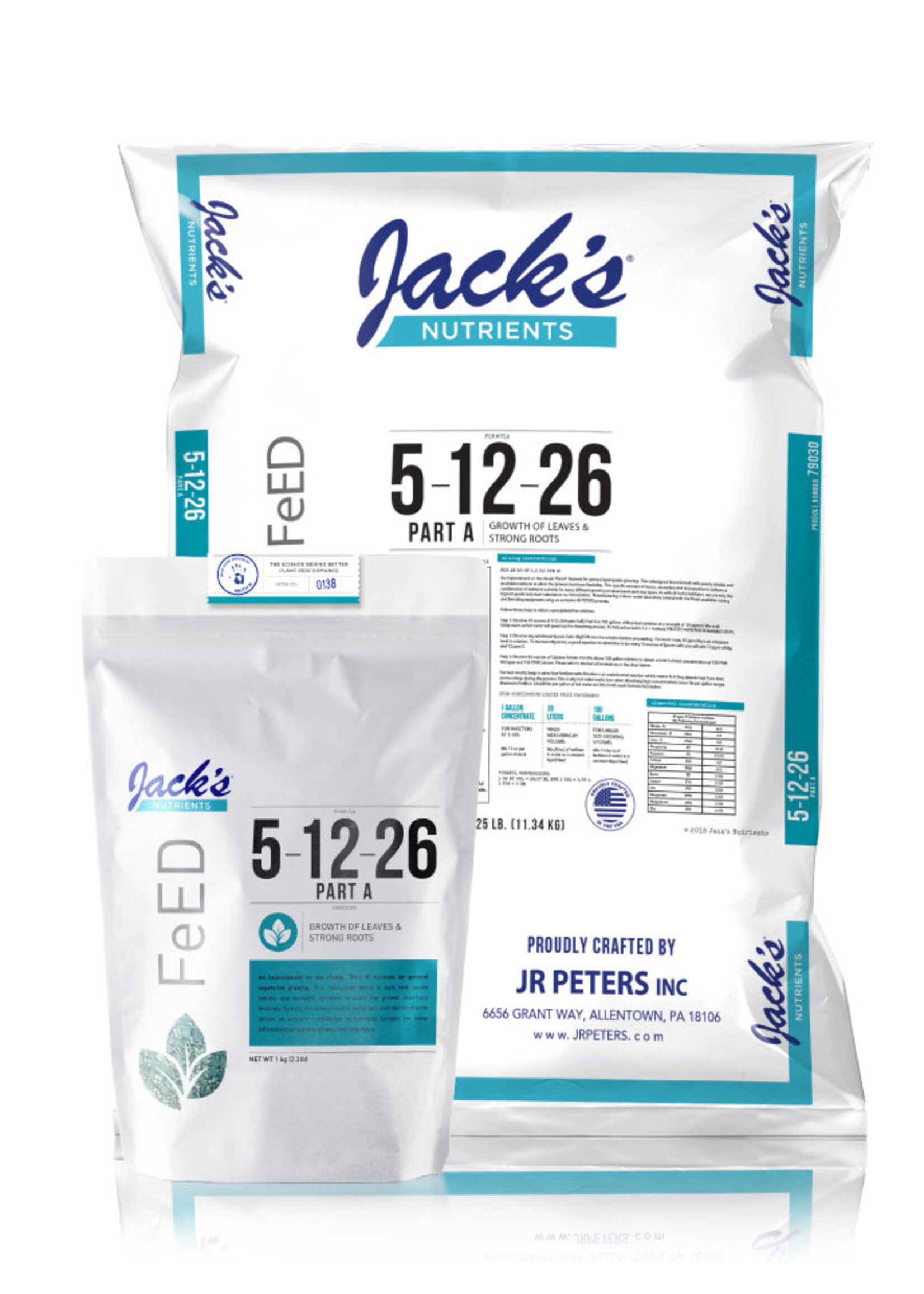 Jack's Nutrients Jack's Nutrients Part A FeED 5-12-26