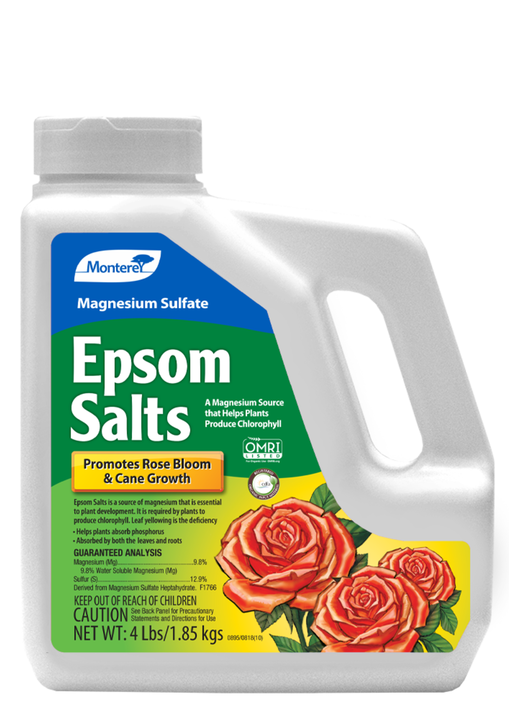 Monterey Lawn & Garden Products Monterey Epsom Salts  - Magnesium Sulfate 4lb