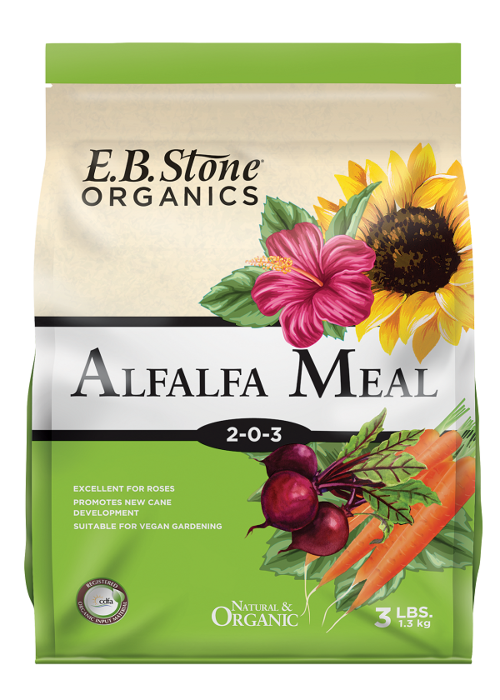 EB Stone EB Stone Alfalfa Meal 2-0-3 3LB
