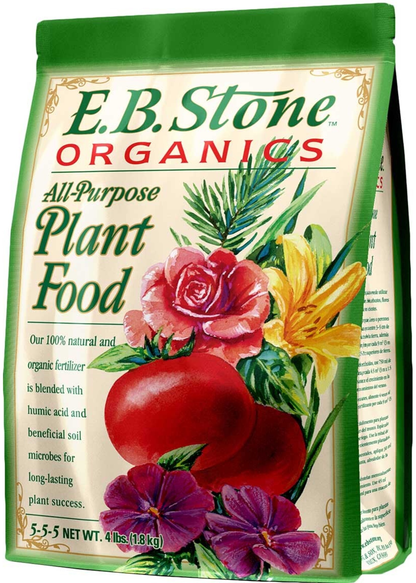 EB Stone EB Stone All Purpose Plant Food (5-5-5) 4 lbs