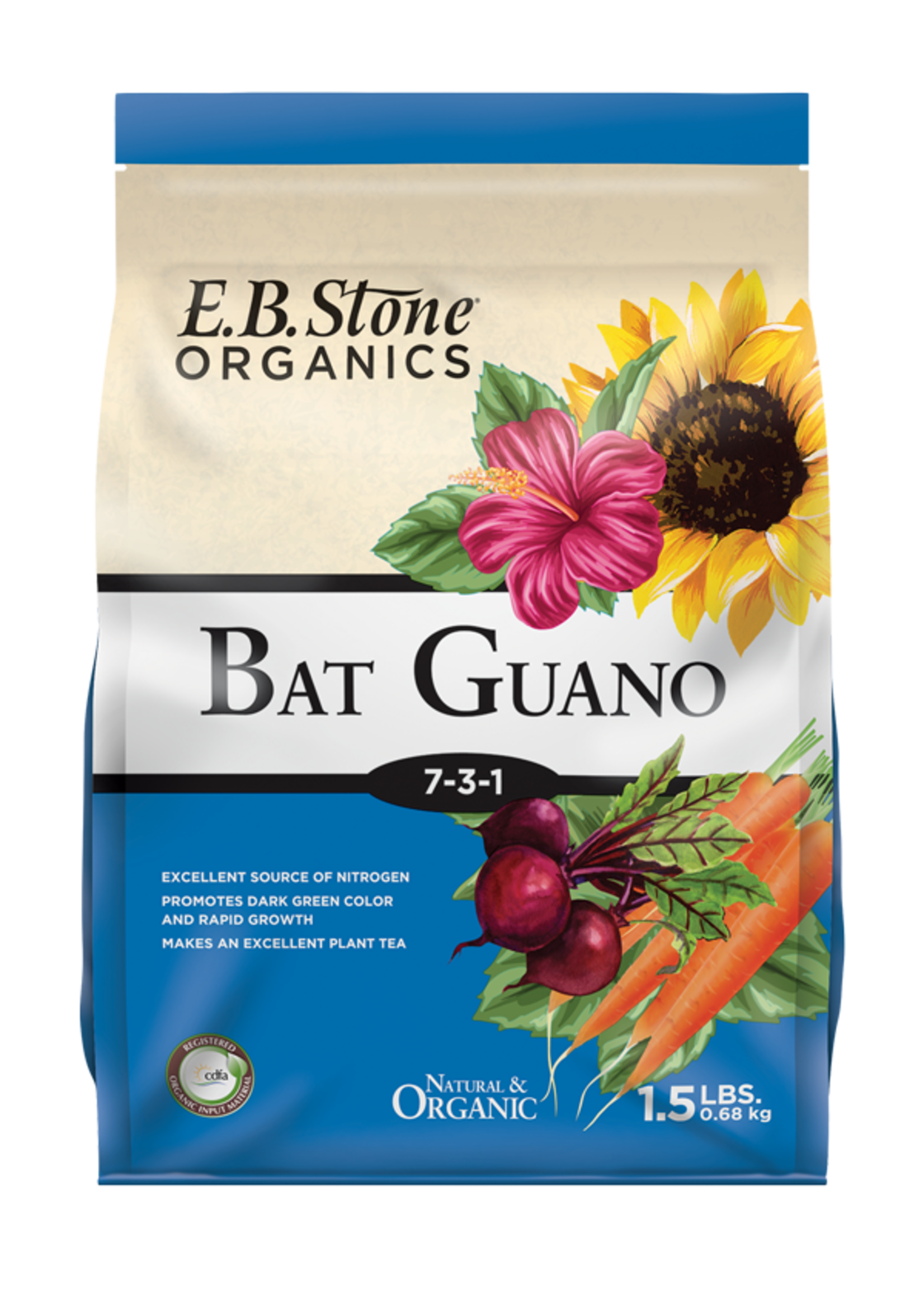 EB Stone EB Stone Bat Guano 7-3-1 1.5LB