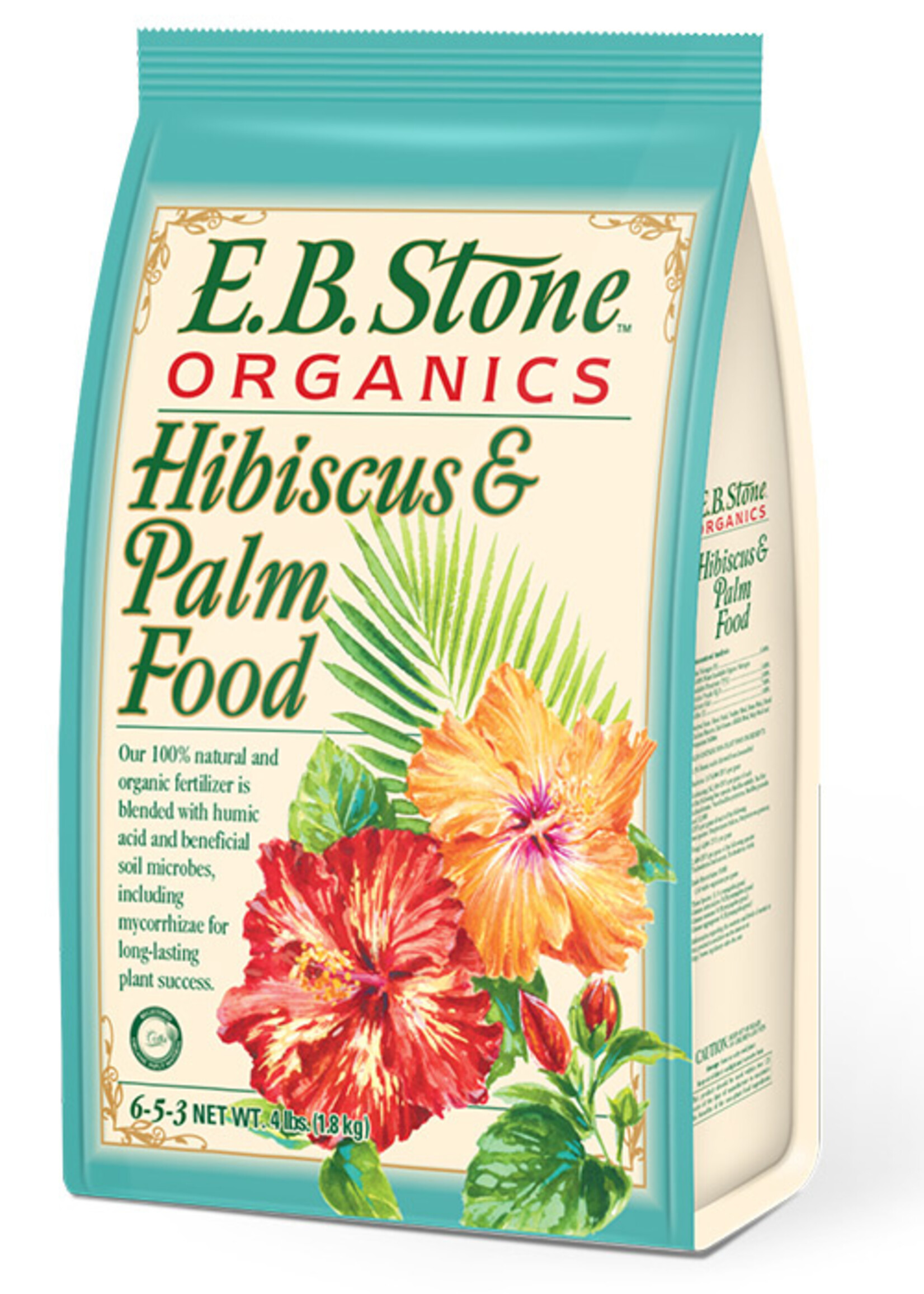 EB Stone EB Stone Hibiscus and Palm Food 6-5-3 4LB