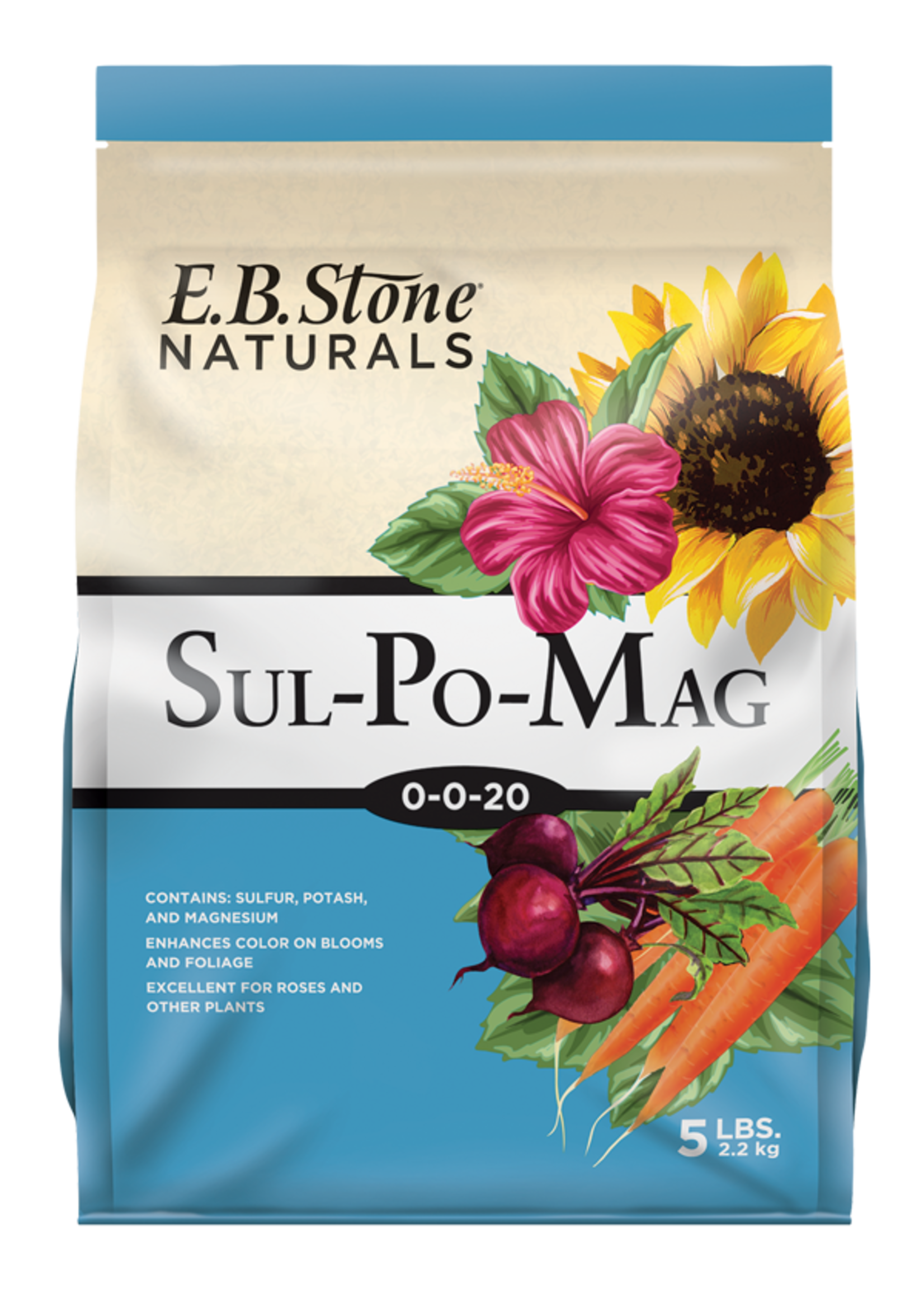 EB Stone EB Stone Sul Po Mag (0-0-20) 5 lbs