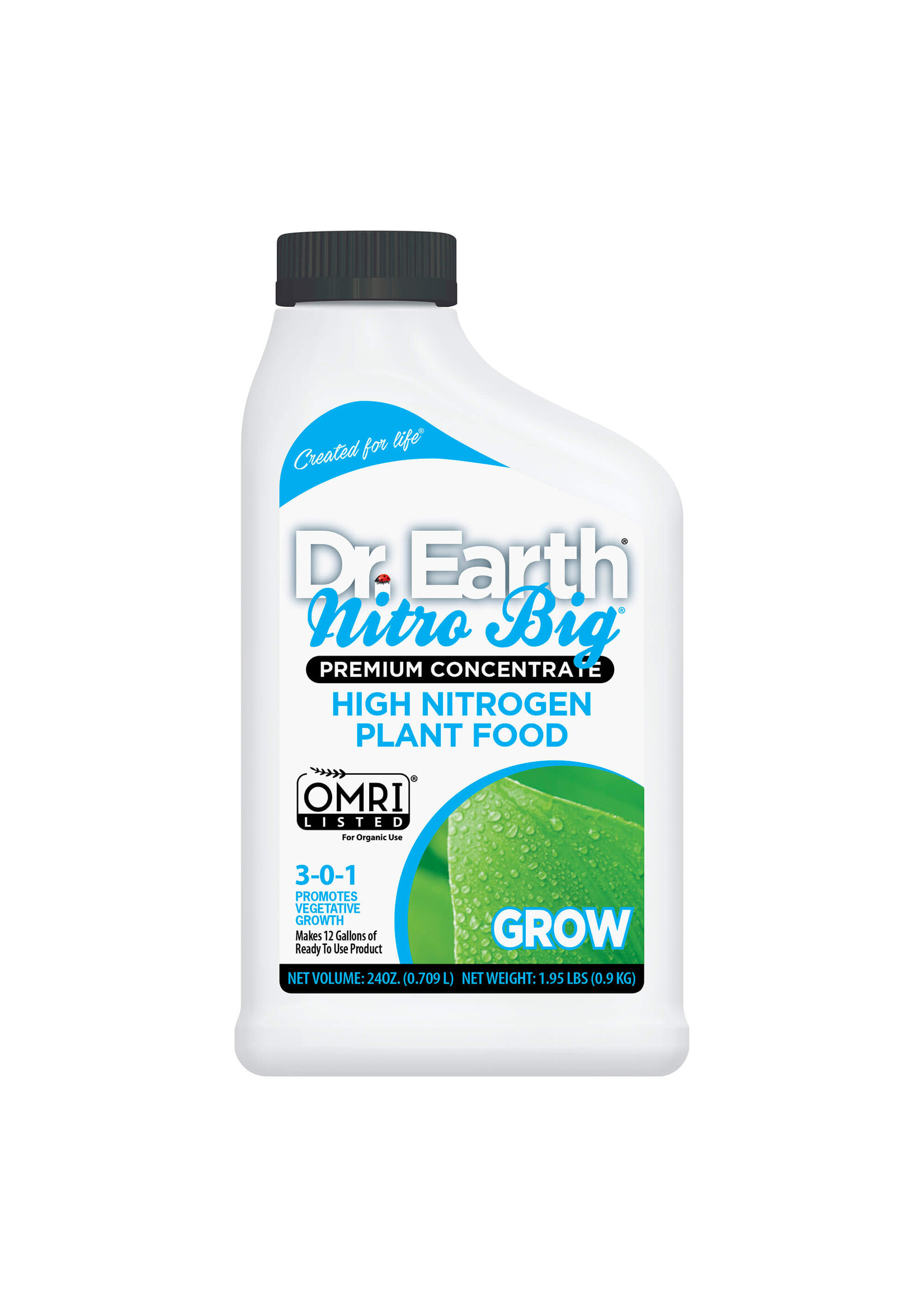 Dr. Earth Dr Earth Nitro Big High Nitrogen Liquid Plant Food 3-0-1 32OZ