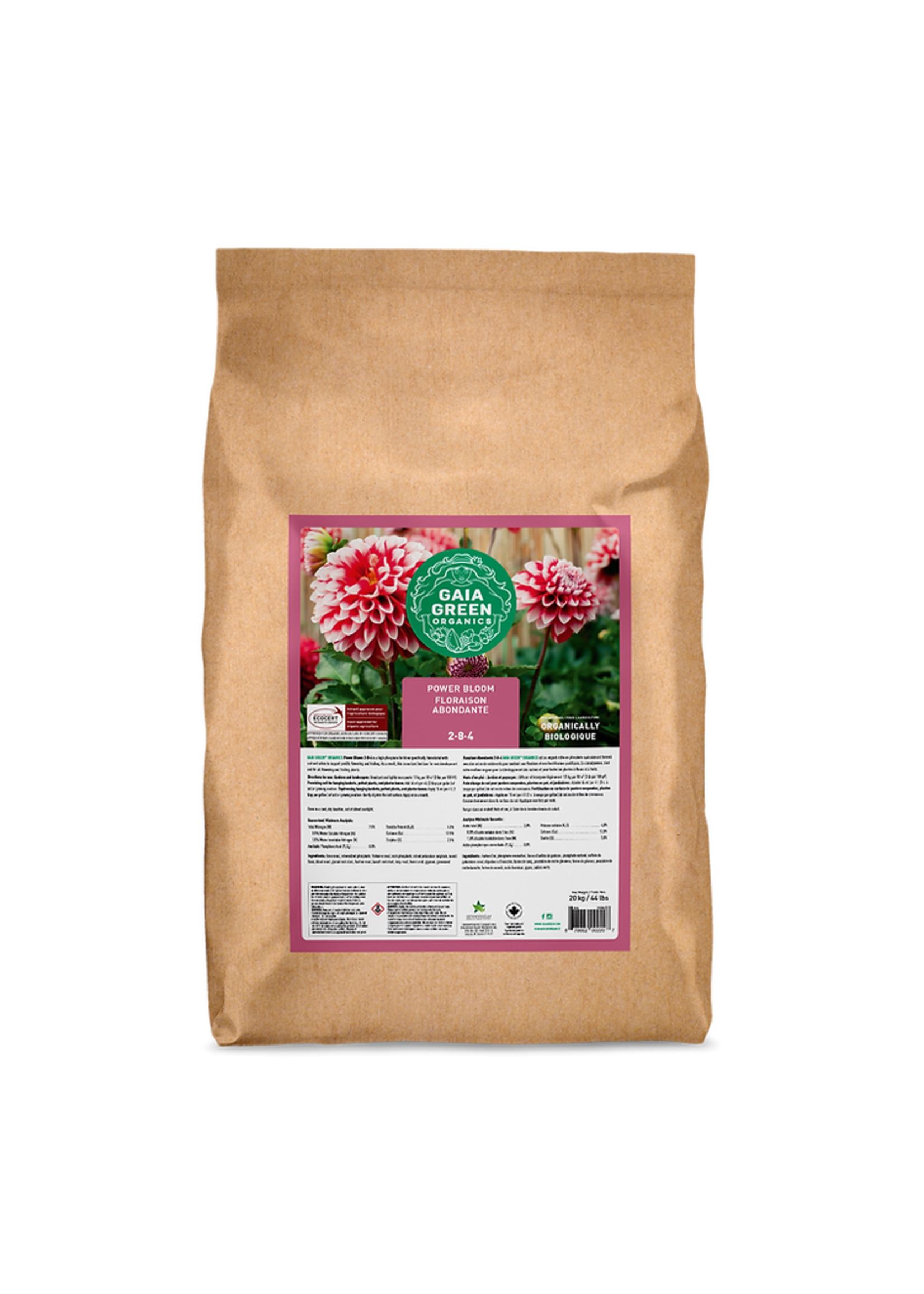 Gaia Green Organics Gaia Green Organics Power Bloom 2-8-4