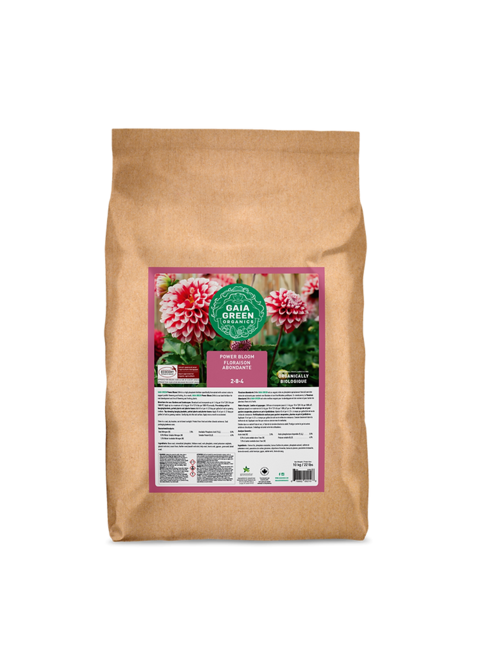 Gaia Green Organics Gaia Green Organics Power Bloom 2-8-4