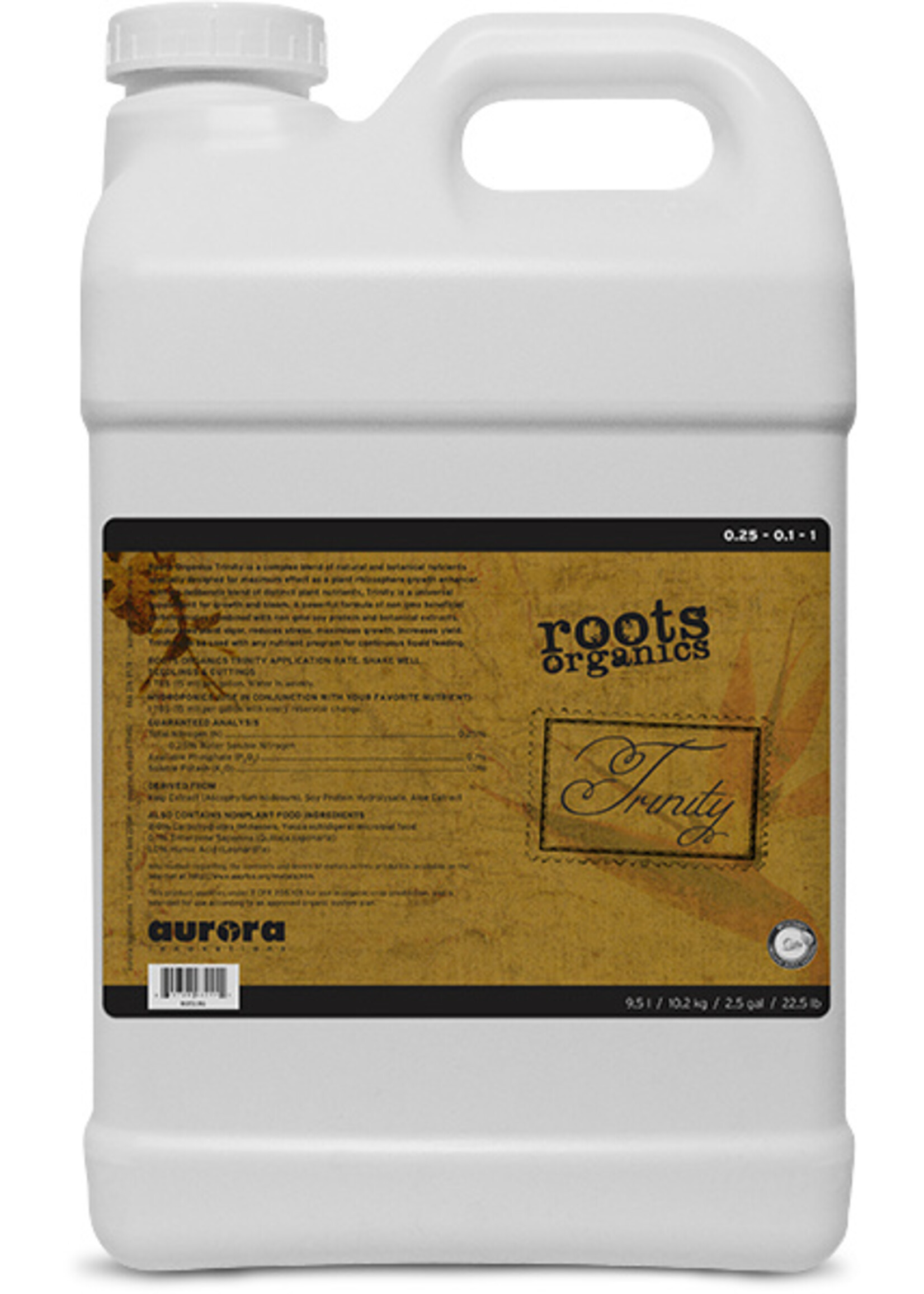 Roots Organics Roots Organics Trinity 0.25 - 0.1 - 1