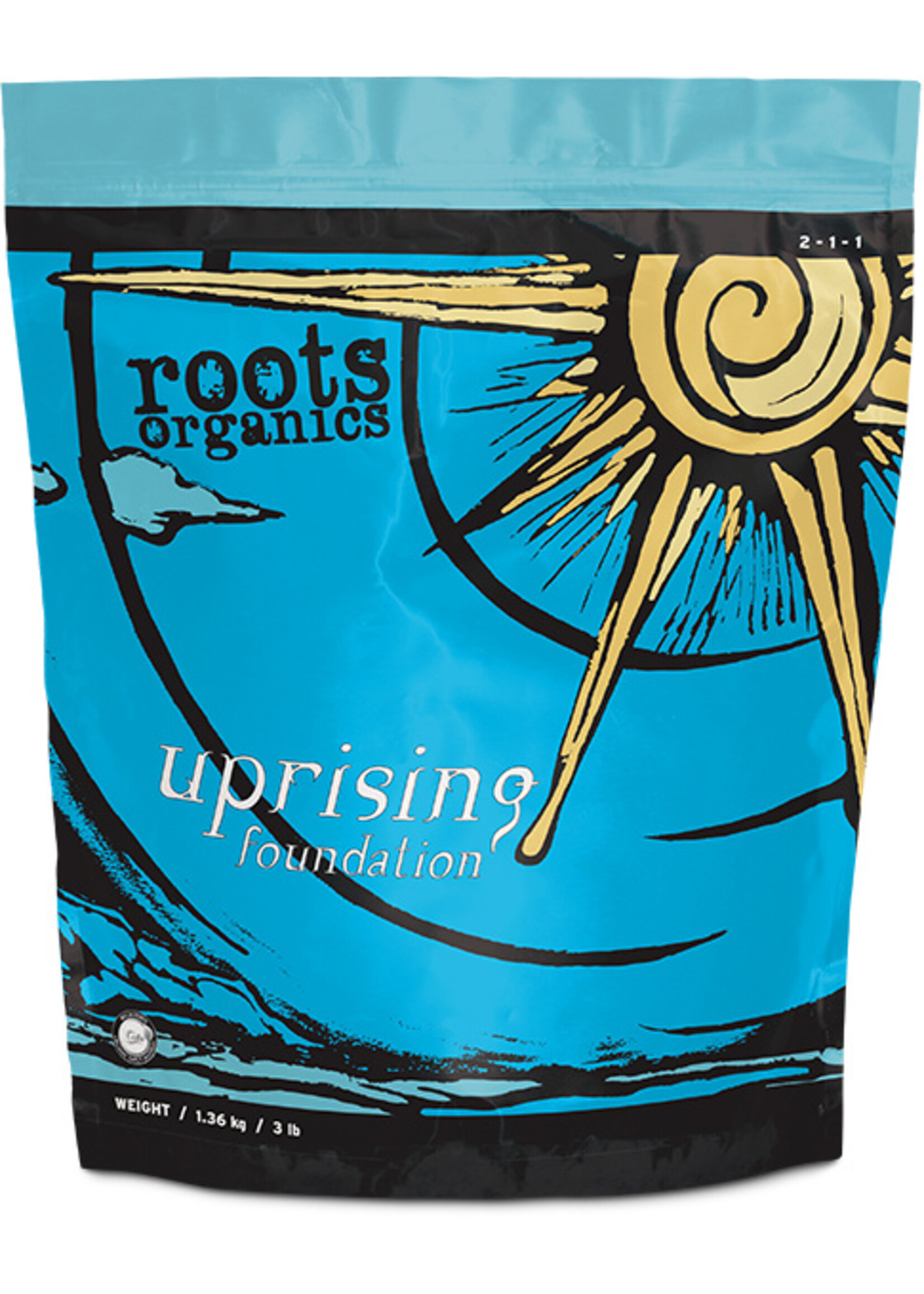 Aurora Innovations Roots Organics Uprising Foundation 3 lb (3/Cs)