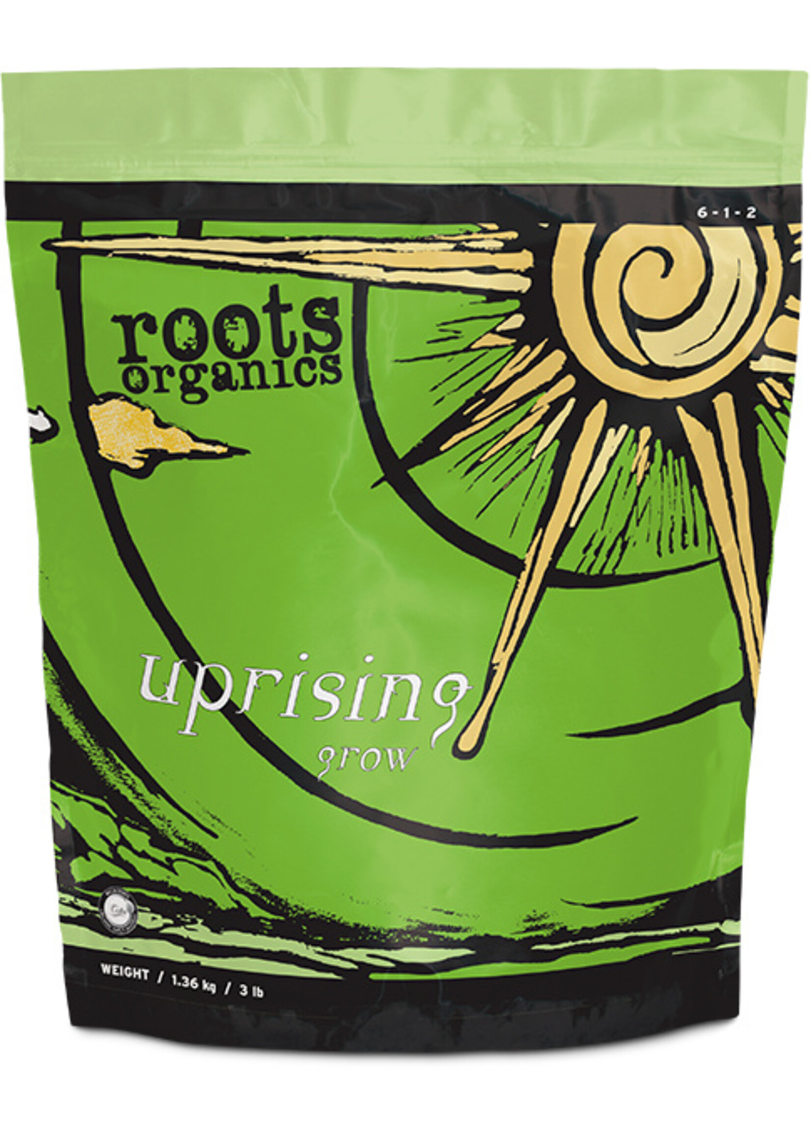 Aurora Innovations Roots Organics Uprising Grow 3 lb (3/Cs)