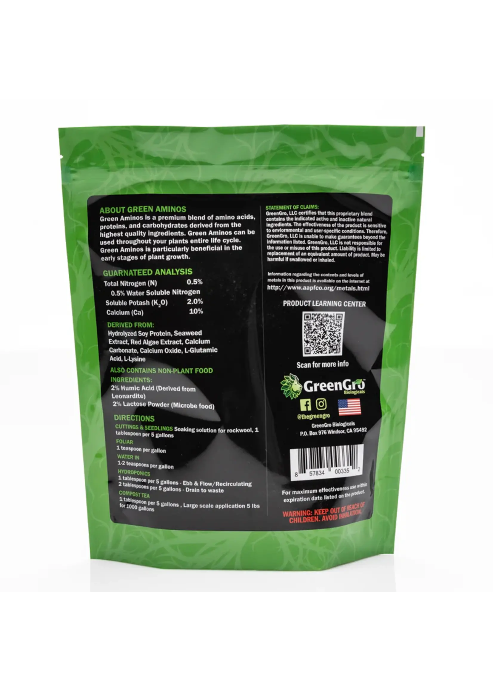 GreenGro GreenGro Green Aminos 0.5-0-2