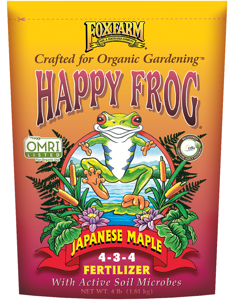 Happy Frog Japanese Maple Dry Fertilizer 4 lb bag - RASA Garden