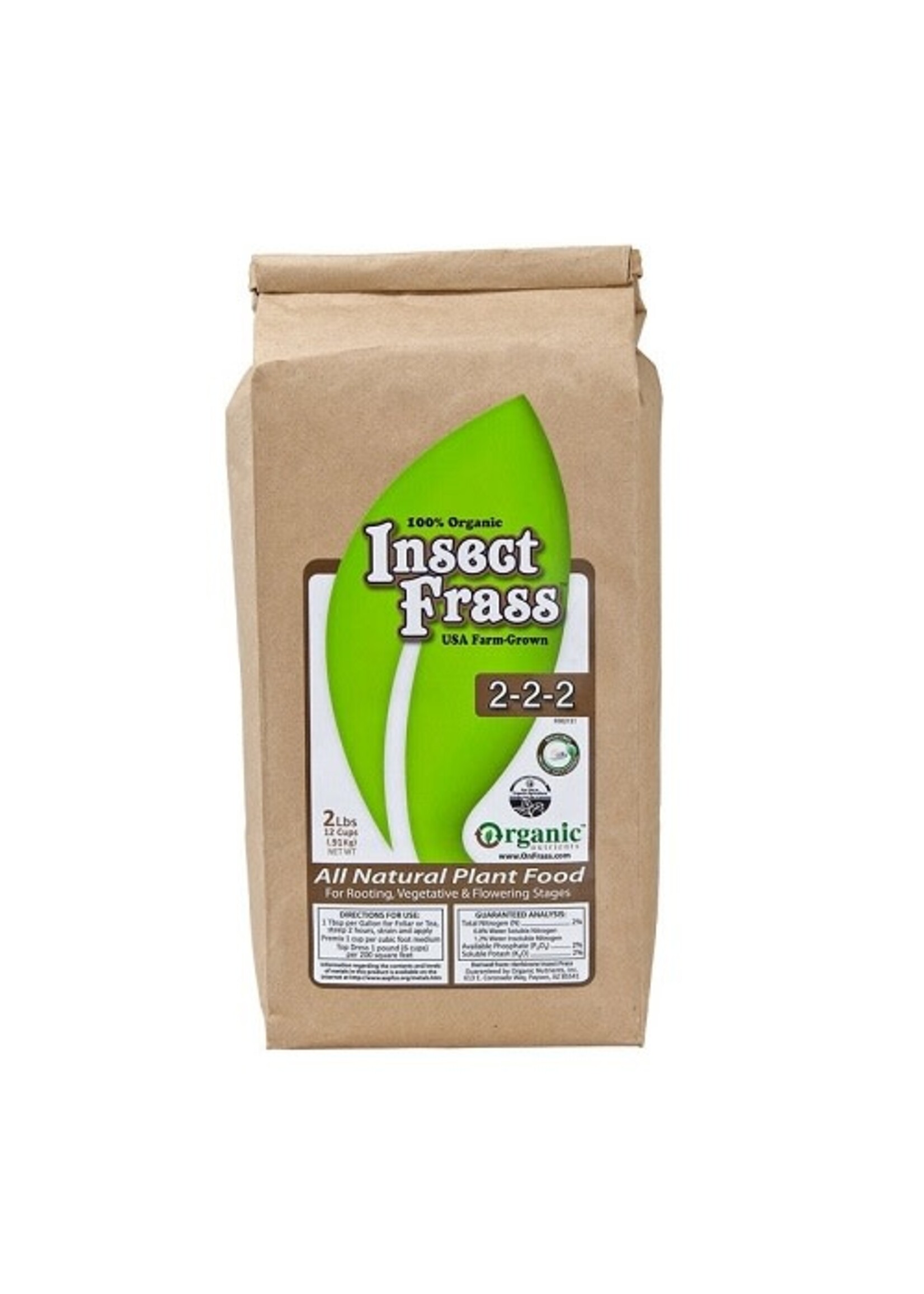 Organic Nutrients Organic Nutrients Insect Frass 2-2-2