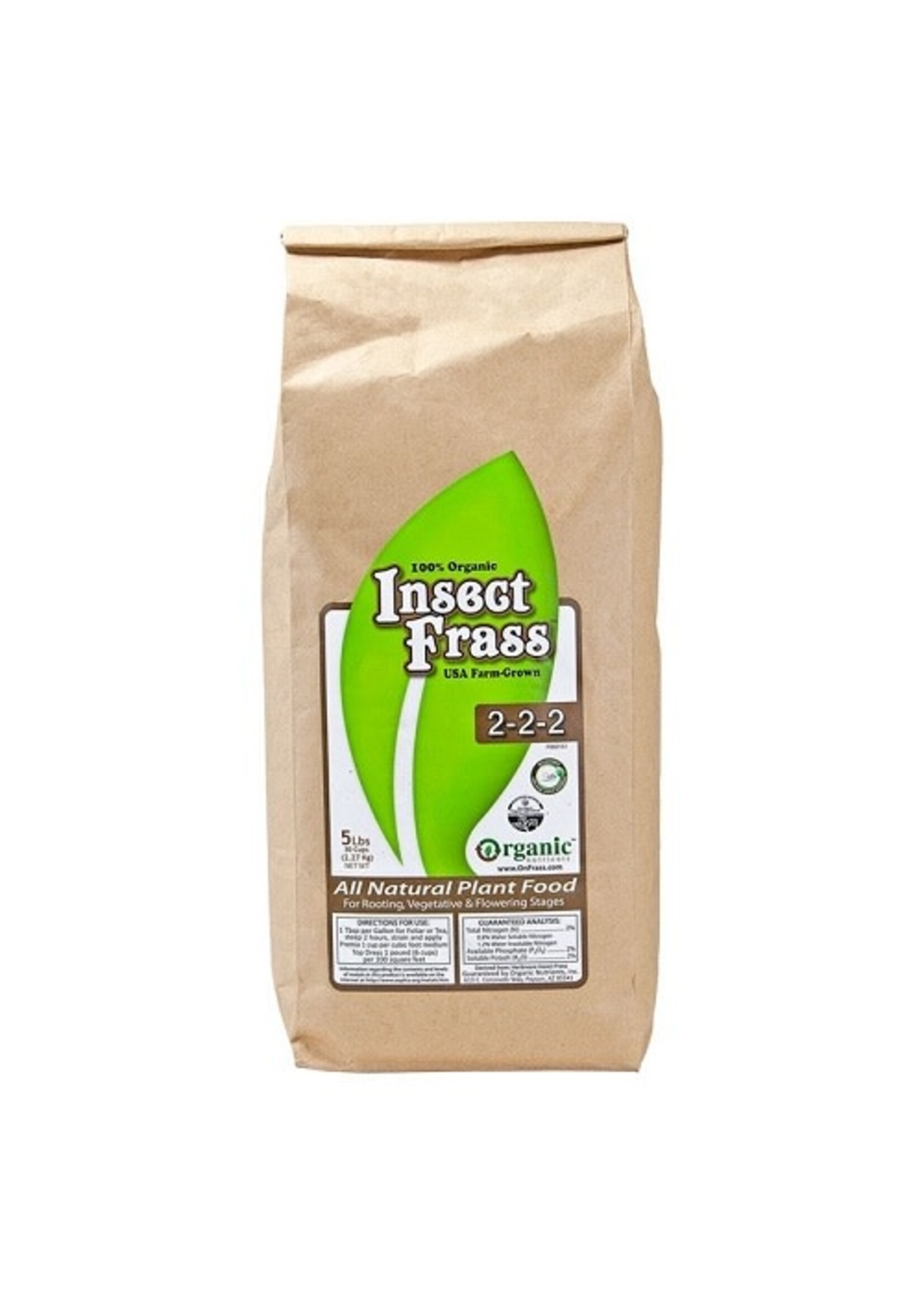 Organic Nutrients Organic Nutrients Insect Frass 2-2-2