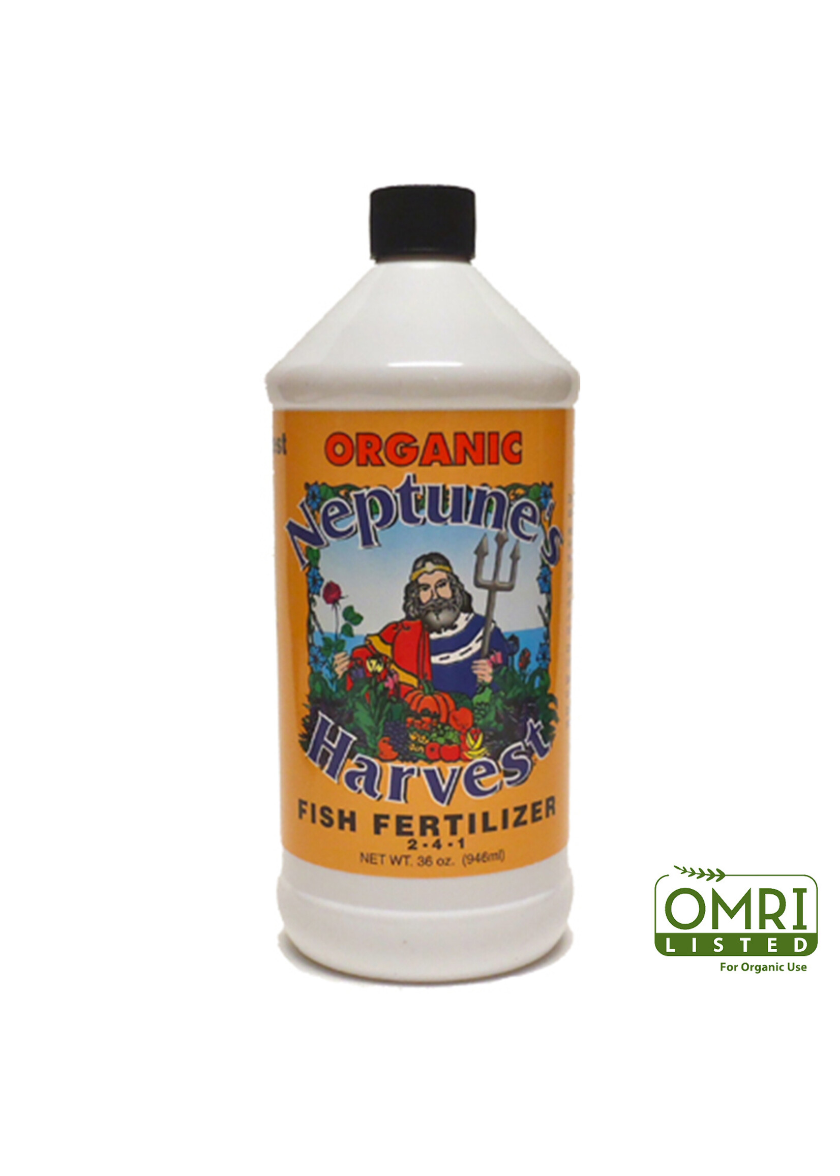 Neptunes Harvest Neptune's Harvest Hydrolyzed Fish Fertilizer 2-4-1