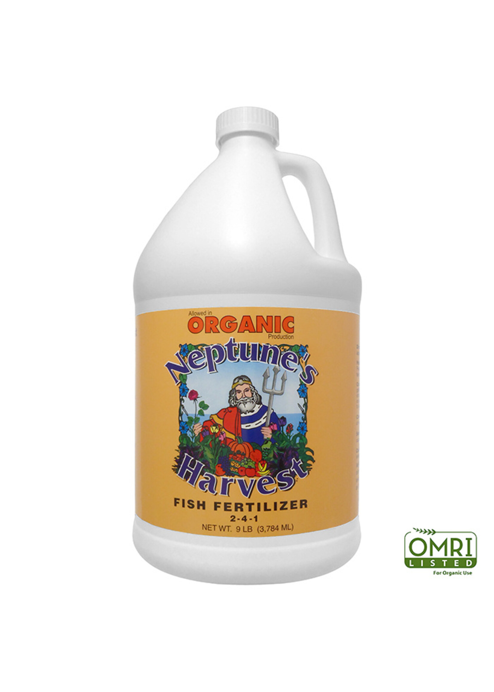 Neptunes Harvest Neptune's Harvest Hydrolyzed Fish Fertilizer 2-4-1