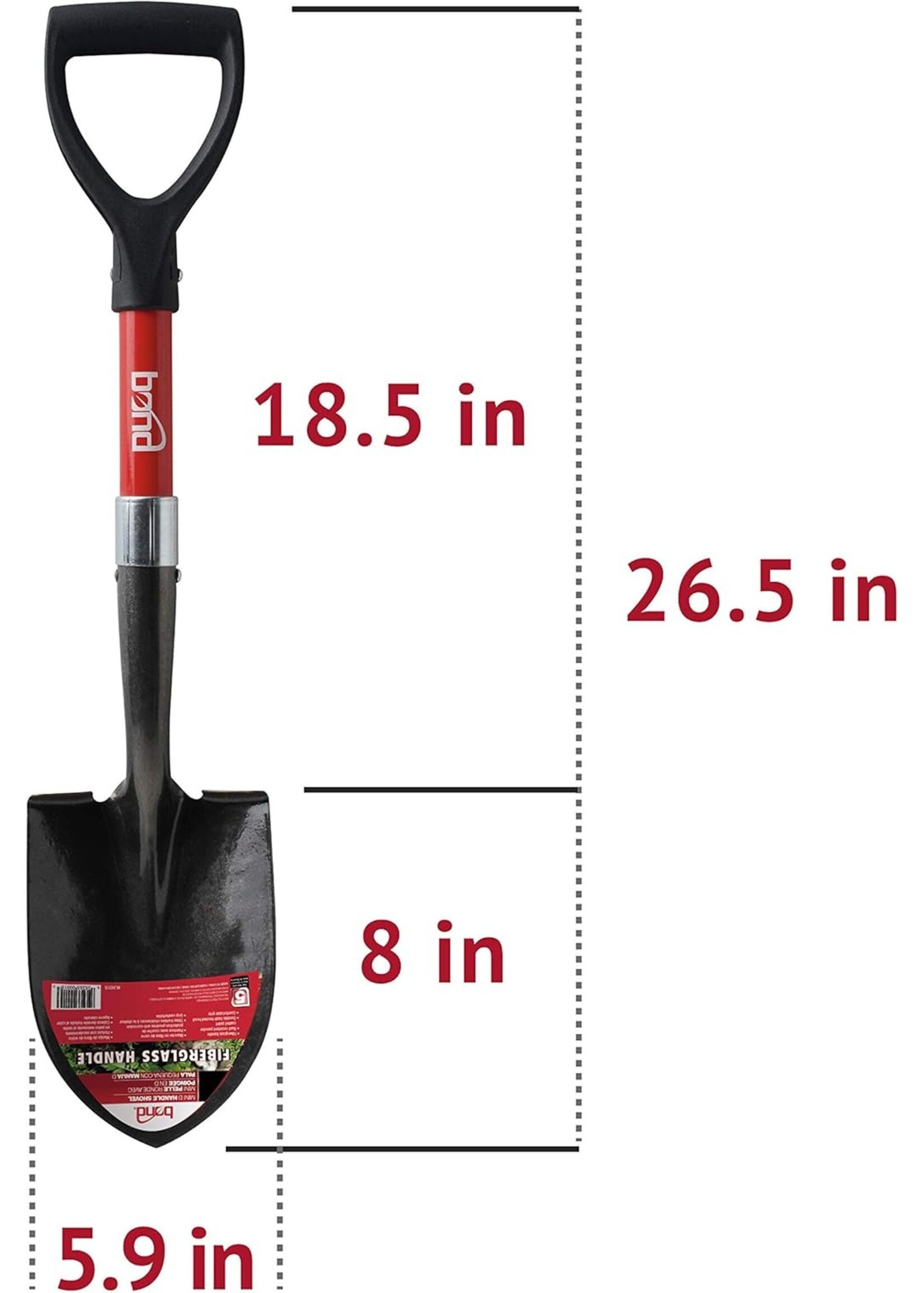 Bond Bond Mini D Handle Shovel