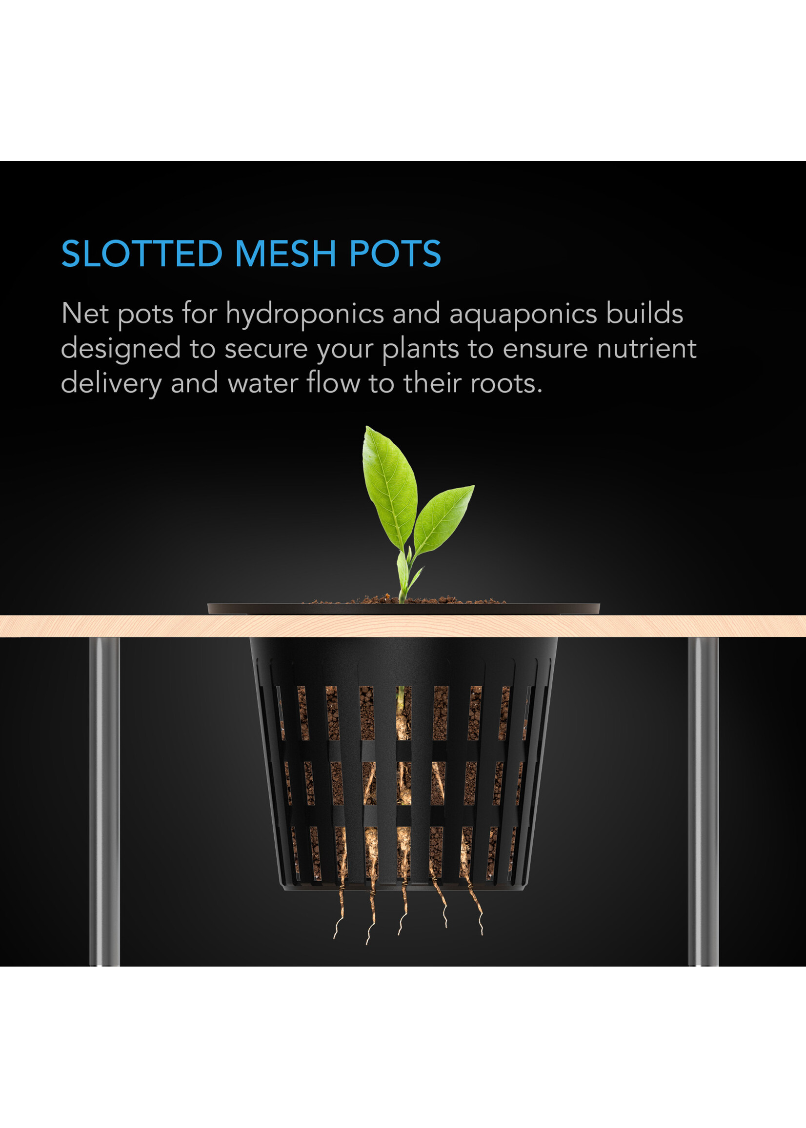 AC Infinity AC Infinity Mesh Net Cup Pots