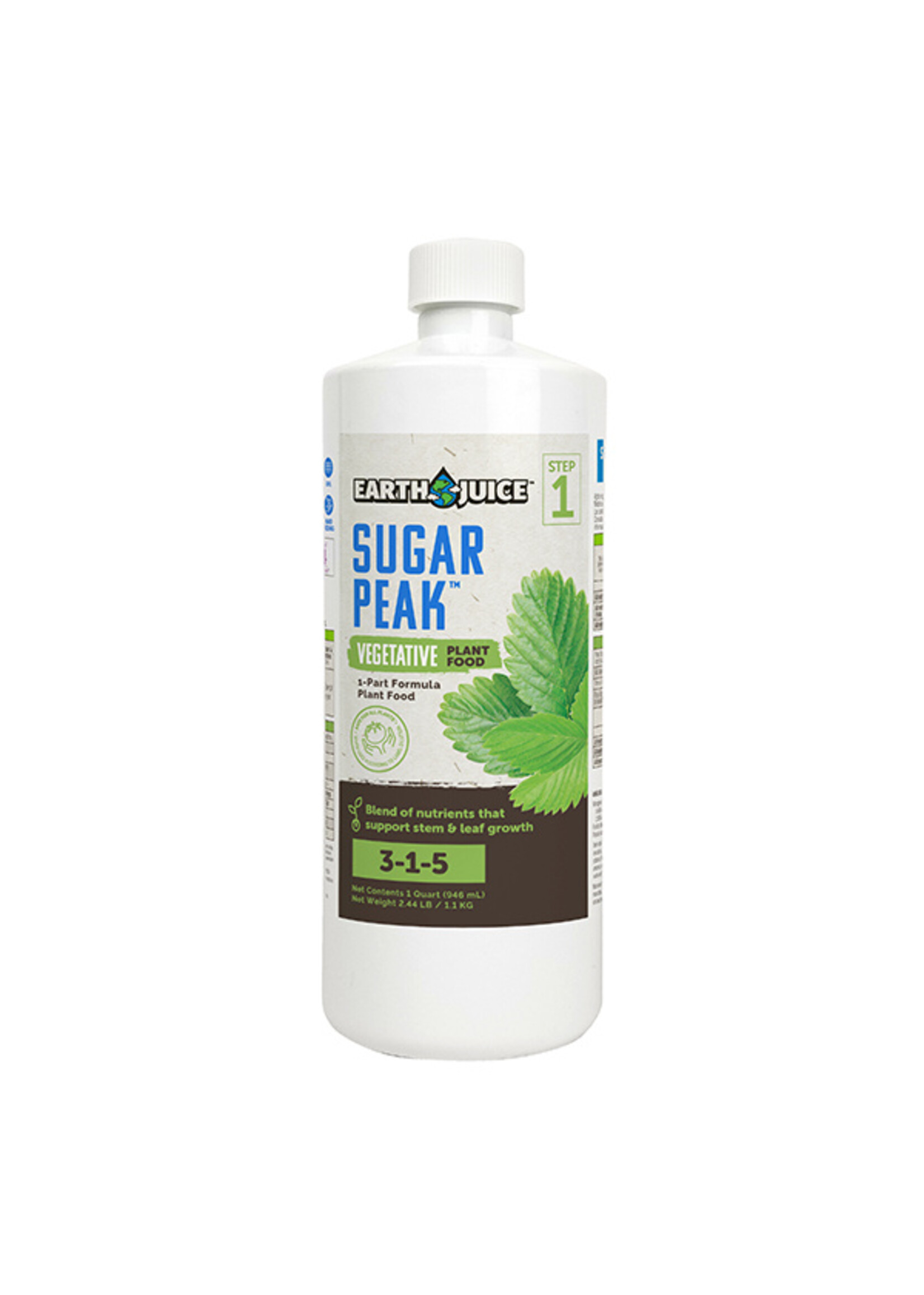 Earth Juice Earth Juice Sugar Peak Vegetative 3-1-5