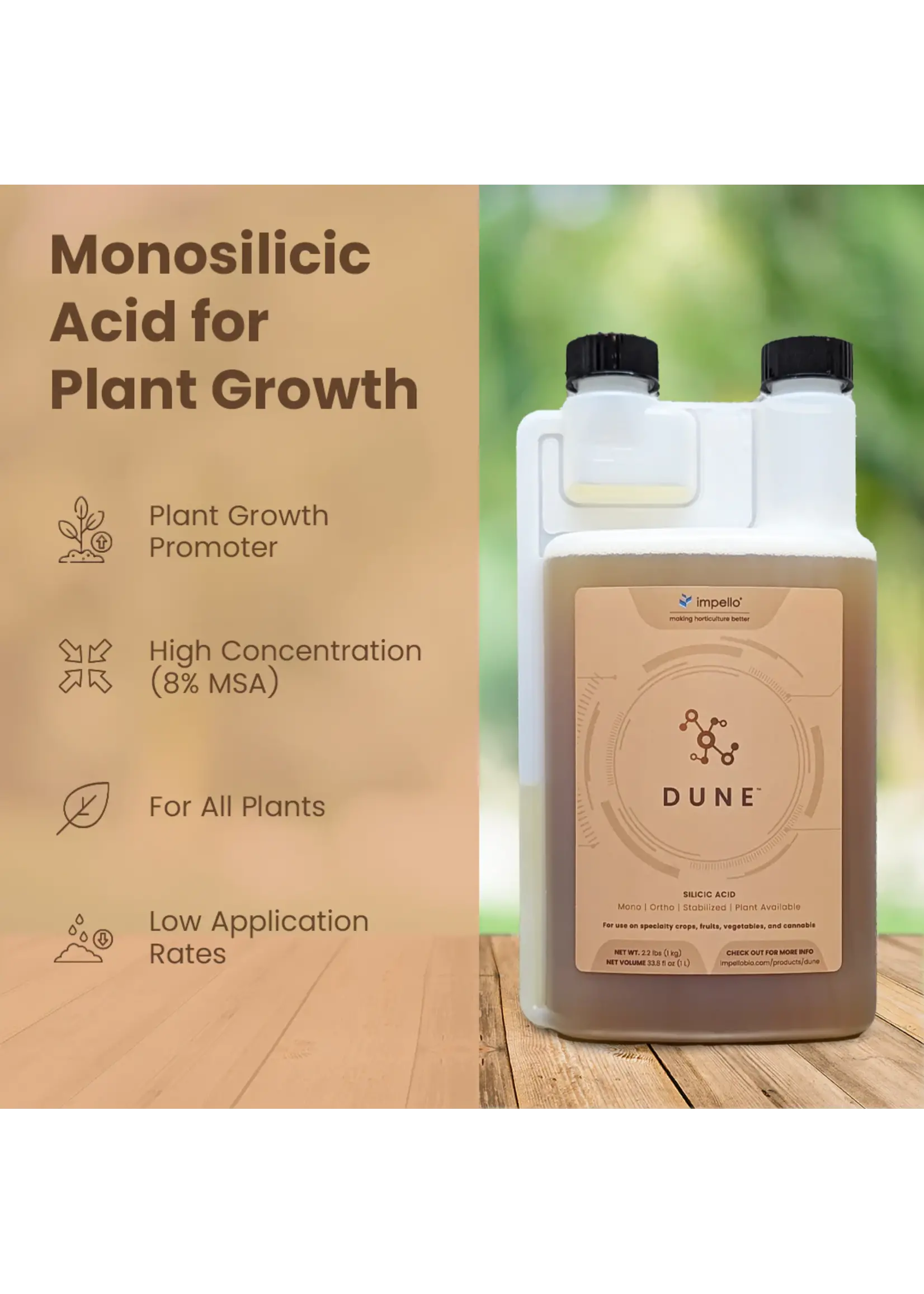 Impello BioSciences Impello Dune Monosilicic Acid