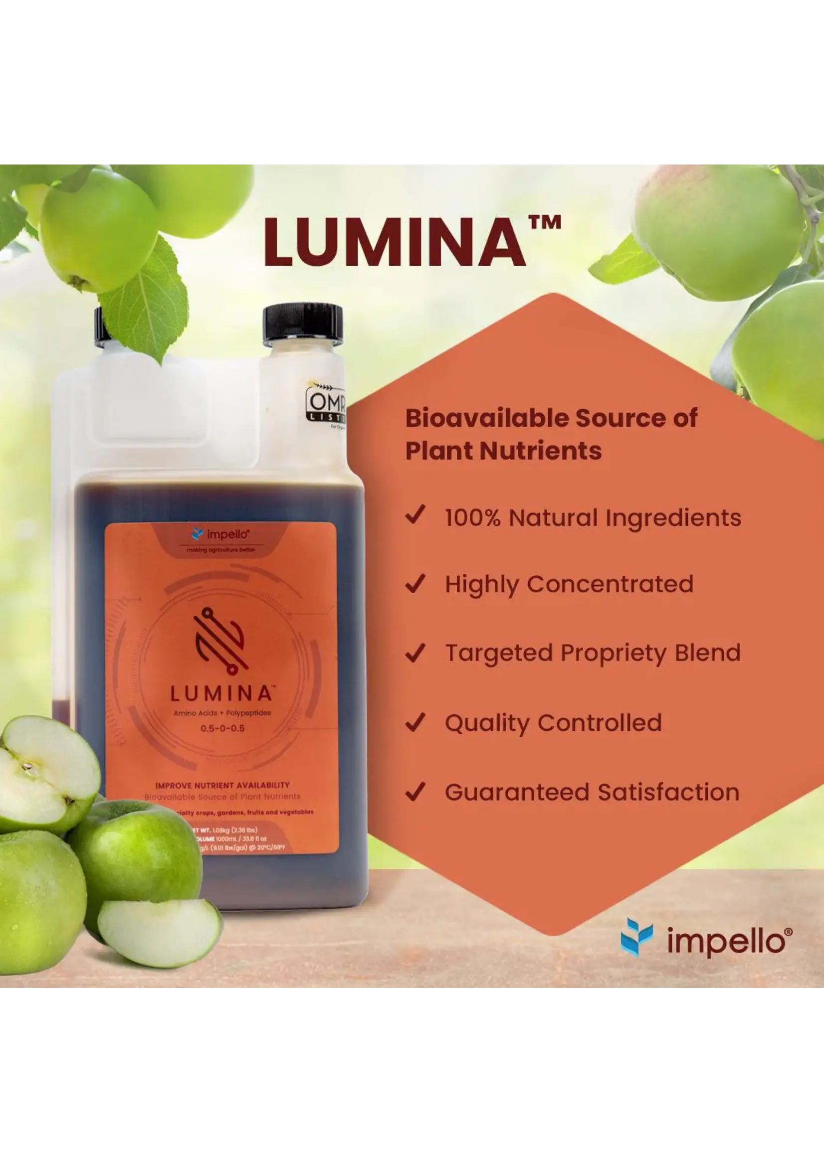 Impello BioSciences Impello Lumina Organic Amino Acid