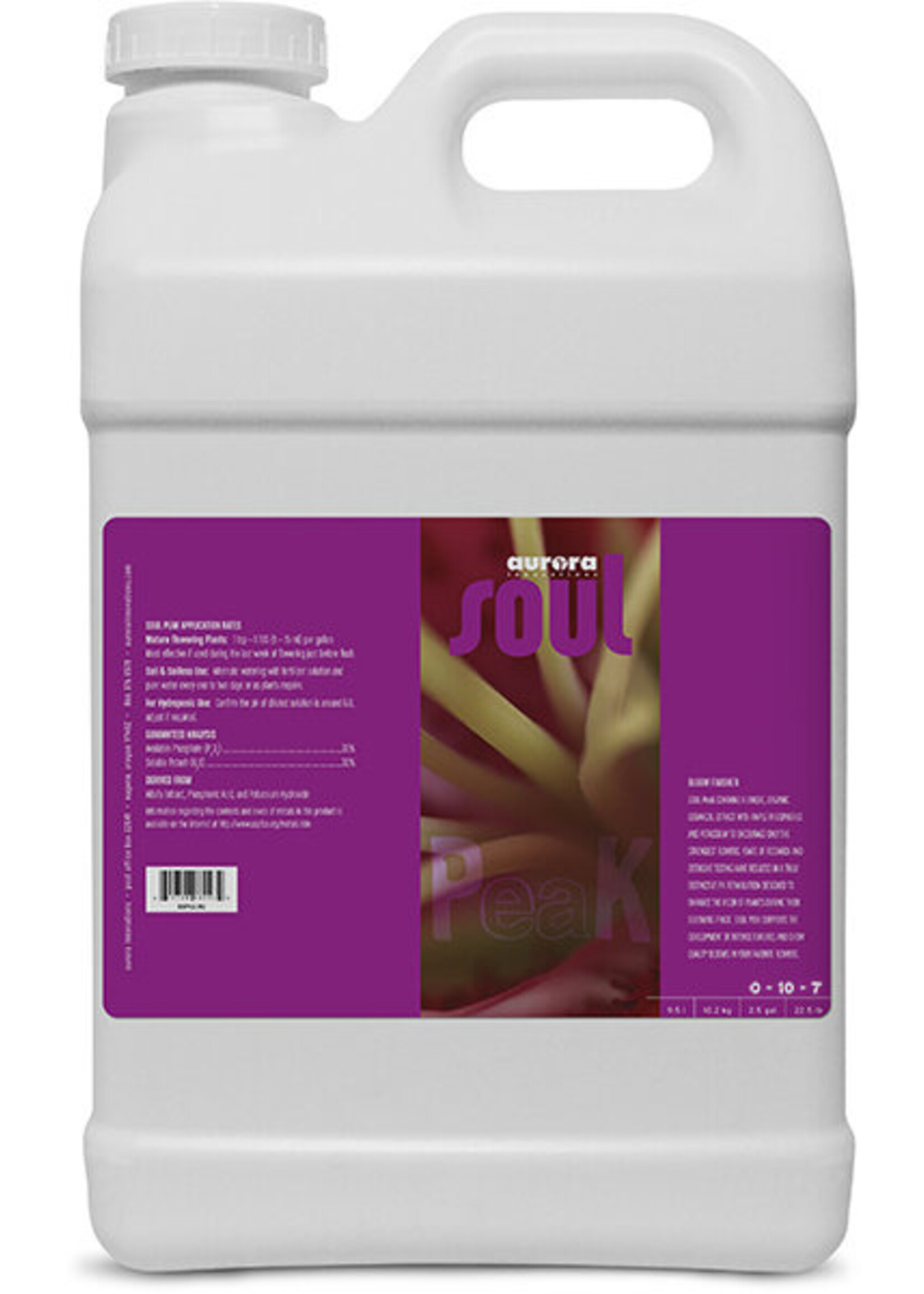 Roots Organics Aurora Soul Peak (0-10-7), Gallon