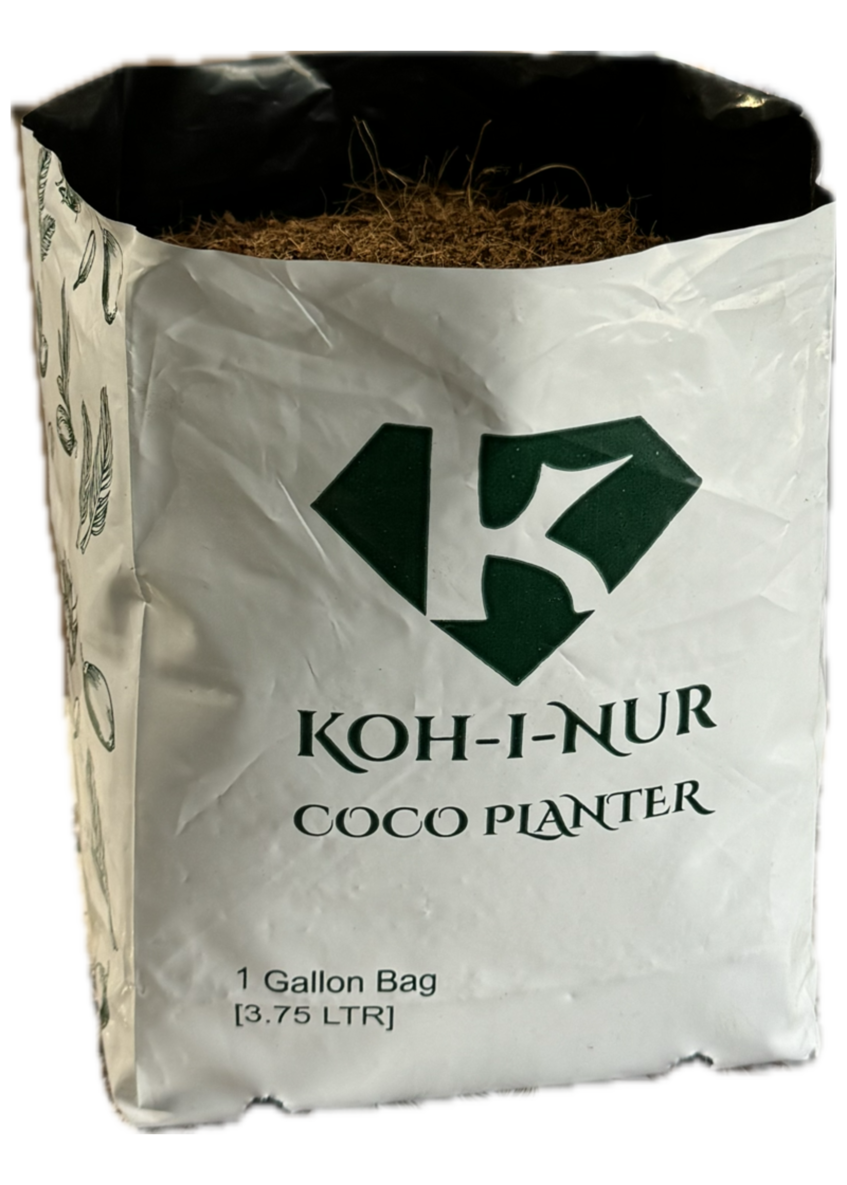 Koh-I-Nur Koh-I-Nur Open Top Mesh 1 Gallon Expandable Coco Bag (Case of 30)