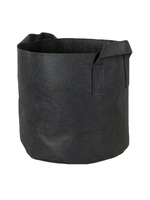 MJ Bags Fabric Pot with Handles Black 3 Gallon