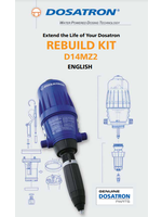 Dosatron Dosatron D14MZ2 Injector Rebuild Kit