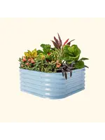 Vego Garden Vego Garden 17 Inch Tall 4-In-1 Modular Raised Bed Grey