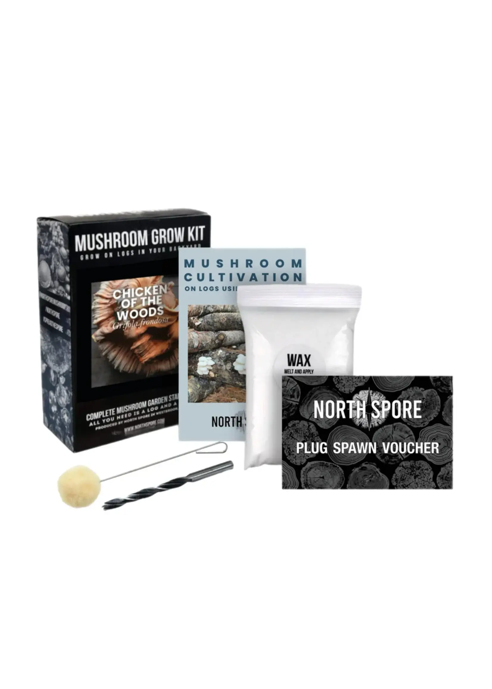 North Spore North Spore Organic Chicken of the Woods Mushroom Outdoor Log Kit
